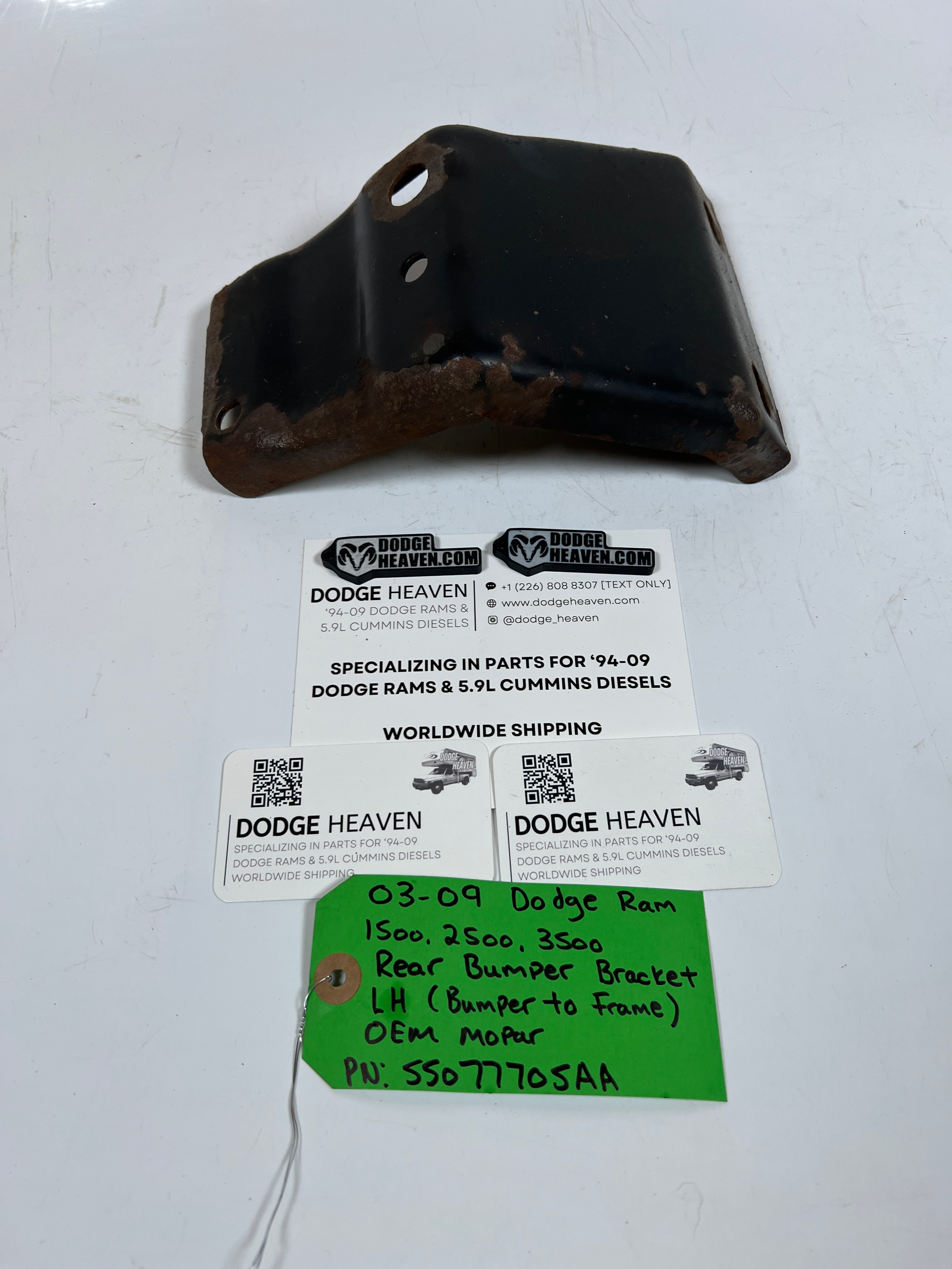 2003-2009 Dodge Ram 1500-3500 Rear Bumper Bracket LH