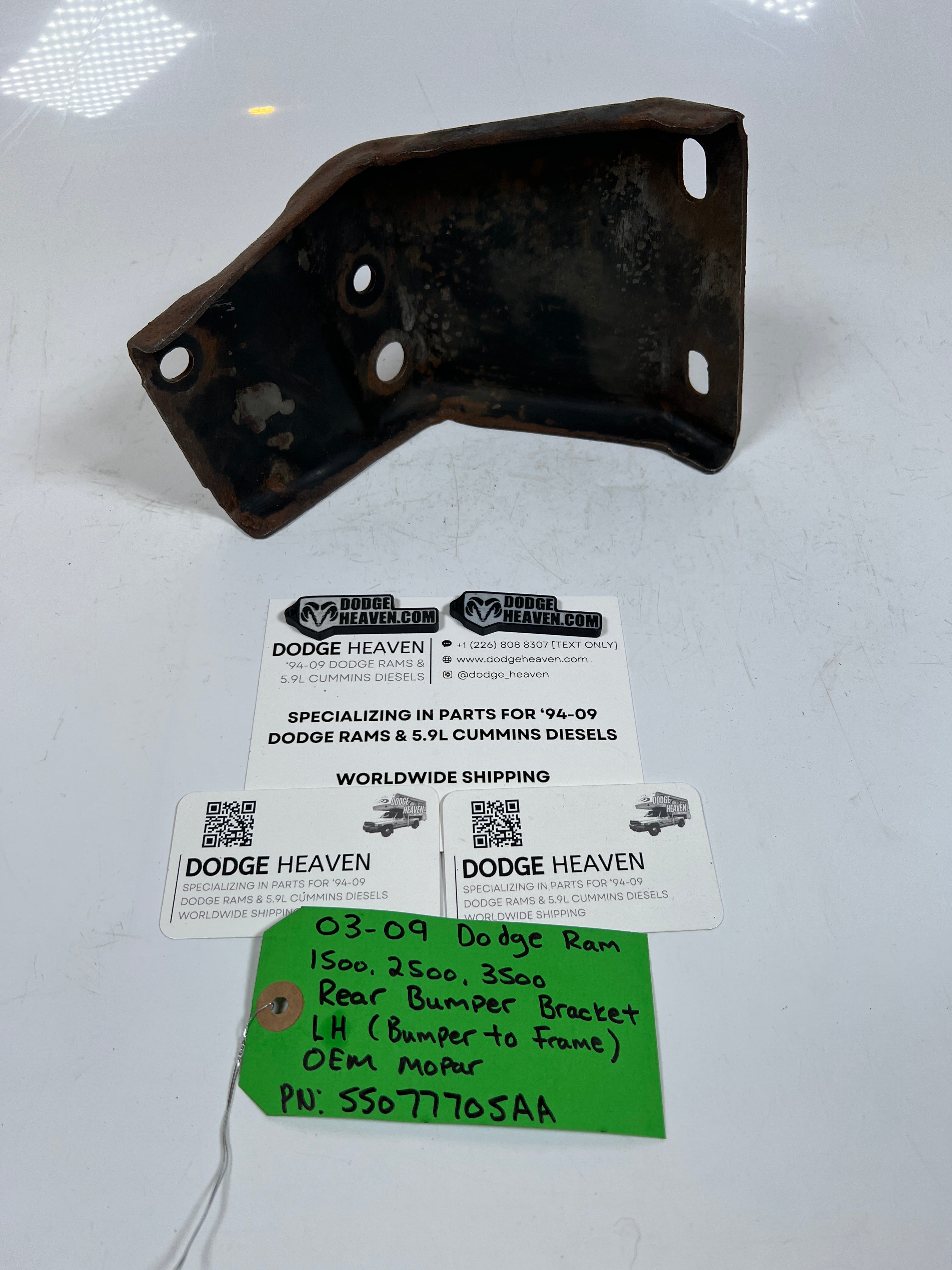 2003-2009 Dodge Ram 1500-3500 Rear Bumper Bracket LH