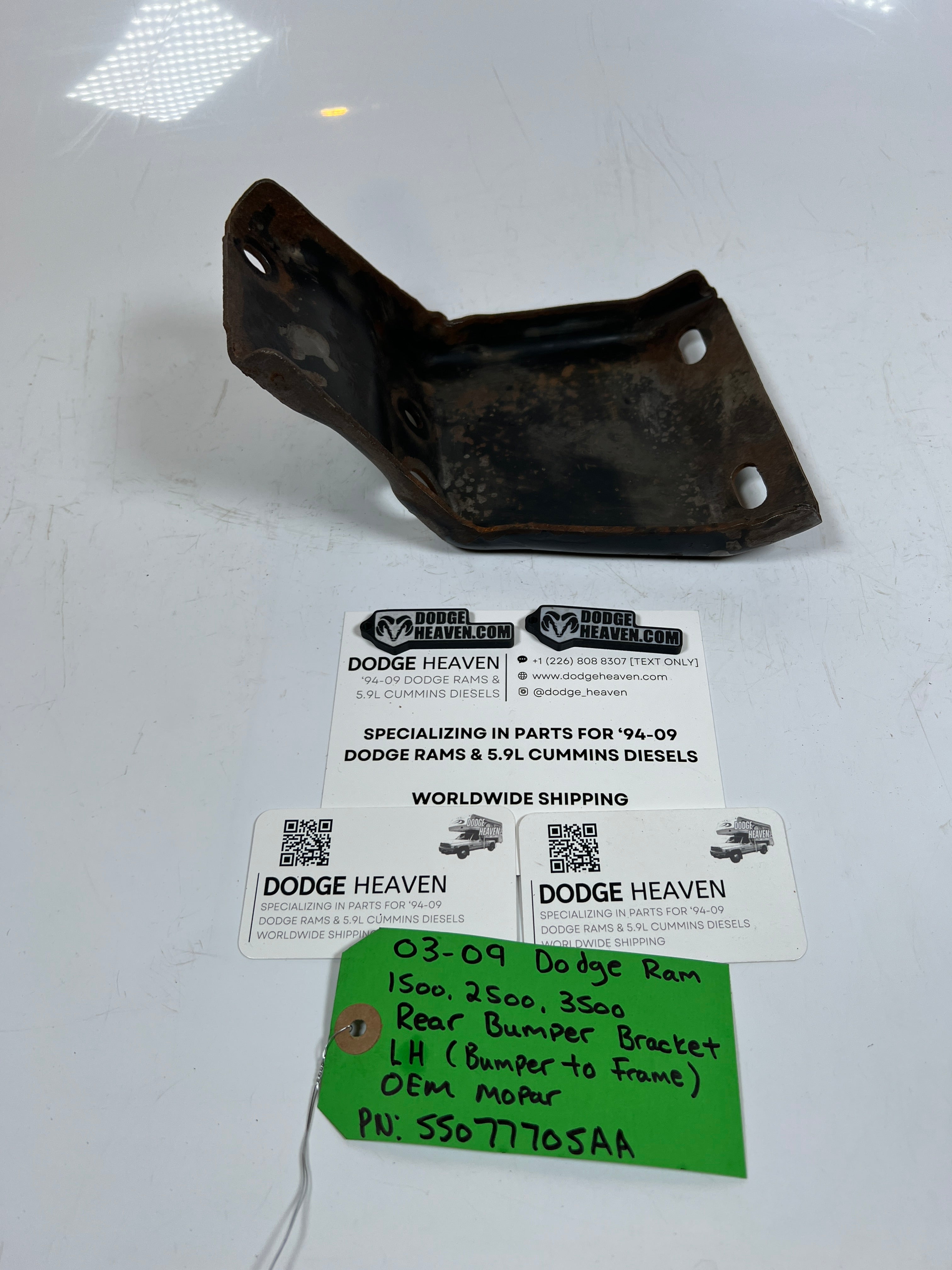 2003-2009 Dodge Ram 1500-3500 Rear Bumper Bracket LH