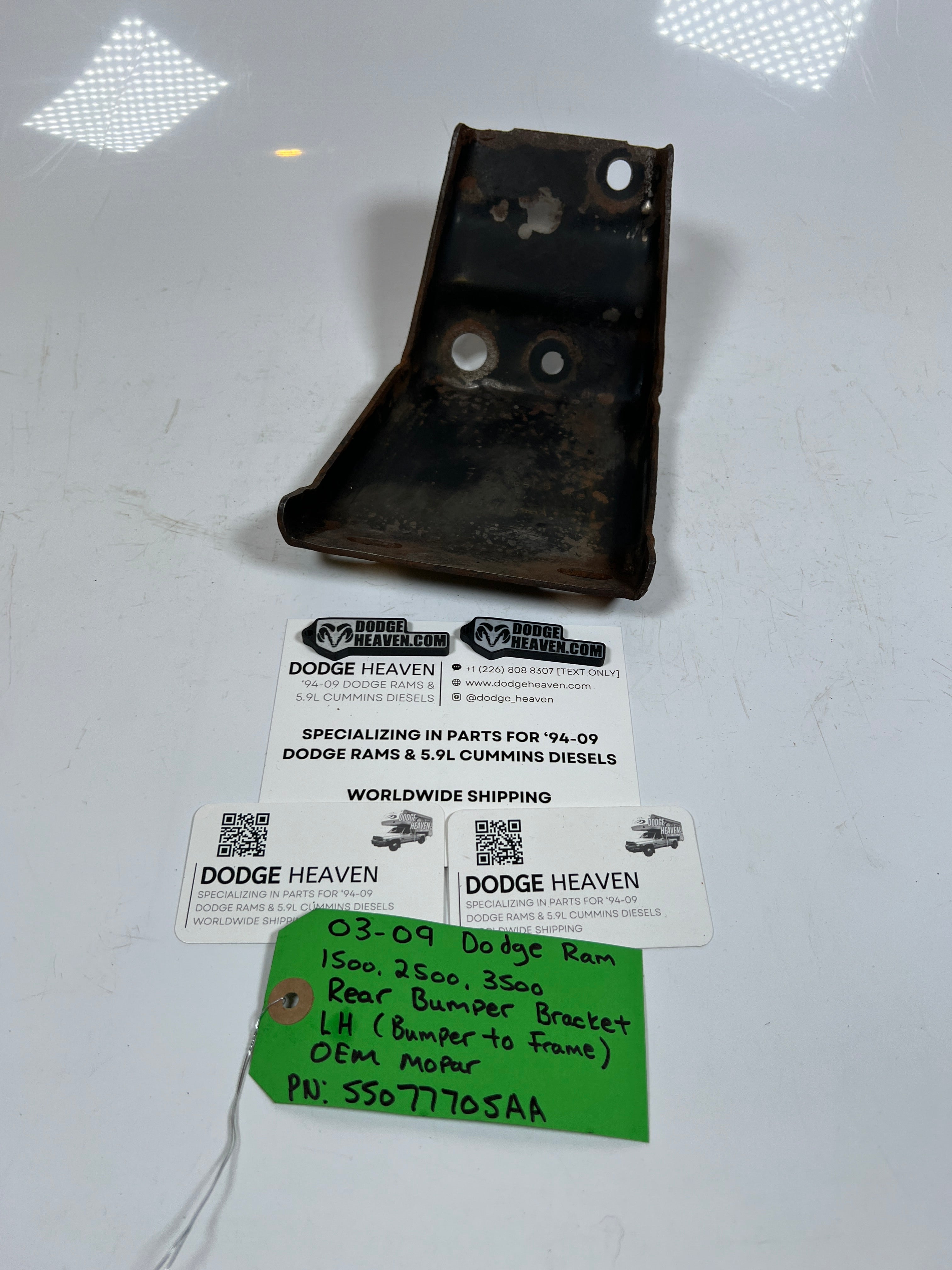 2003-2009 Dodge Ram 1500-3500 Rear Bumper Bracket LH