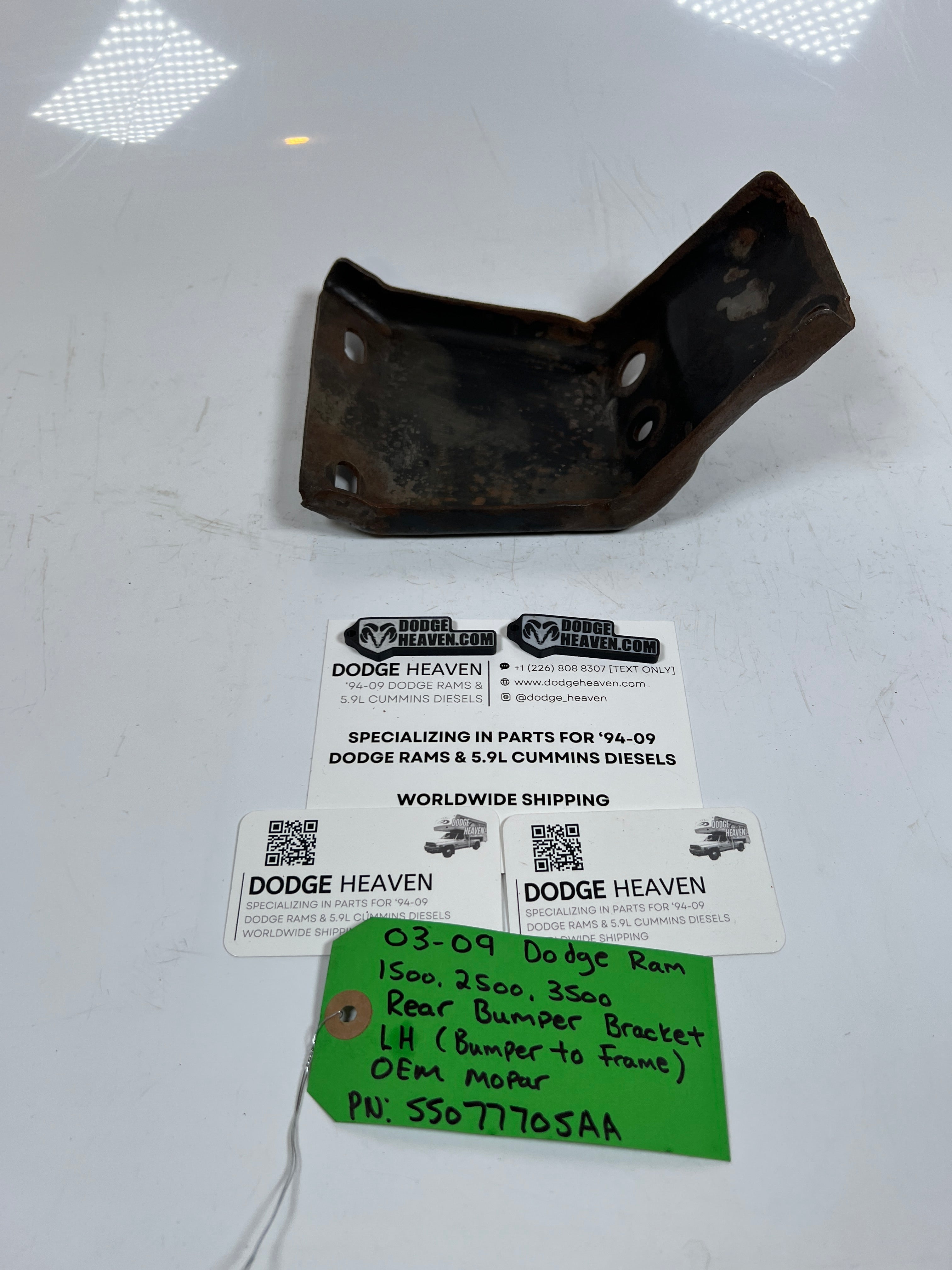 2003-2009 Dodge Ram 1500-3500 Rear Bumper Bracket LH