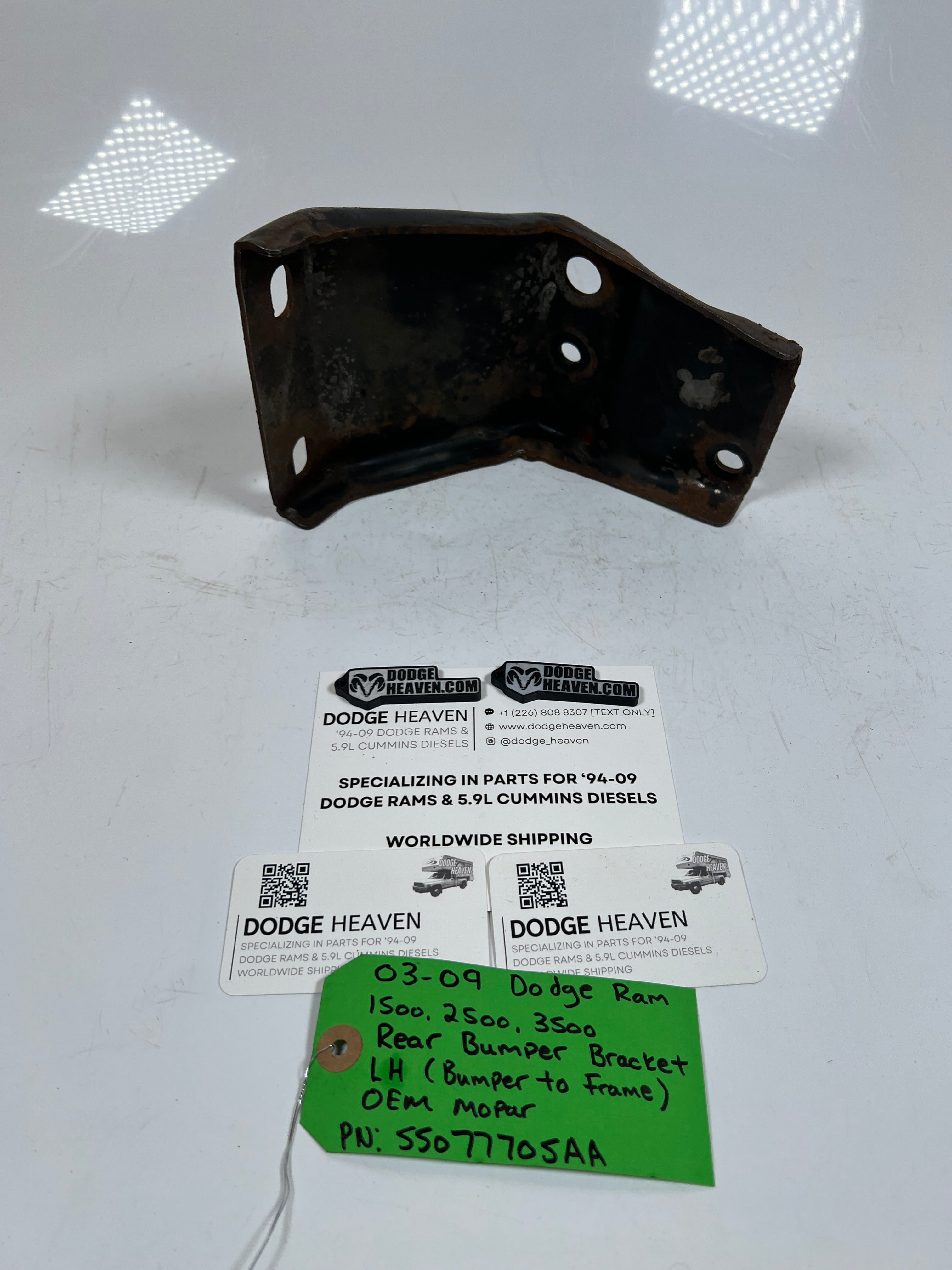 2003-2009 Dodge Ram 1500-3500 Rear Bumper Bracket LH