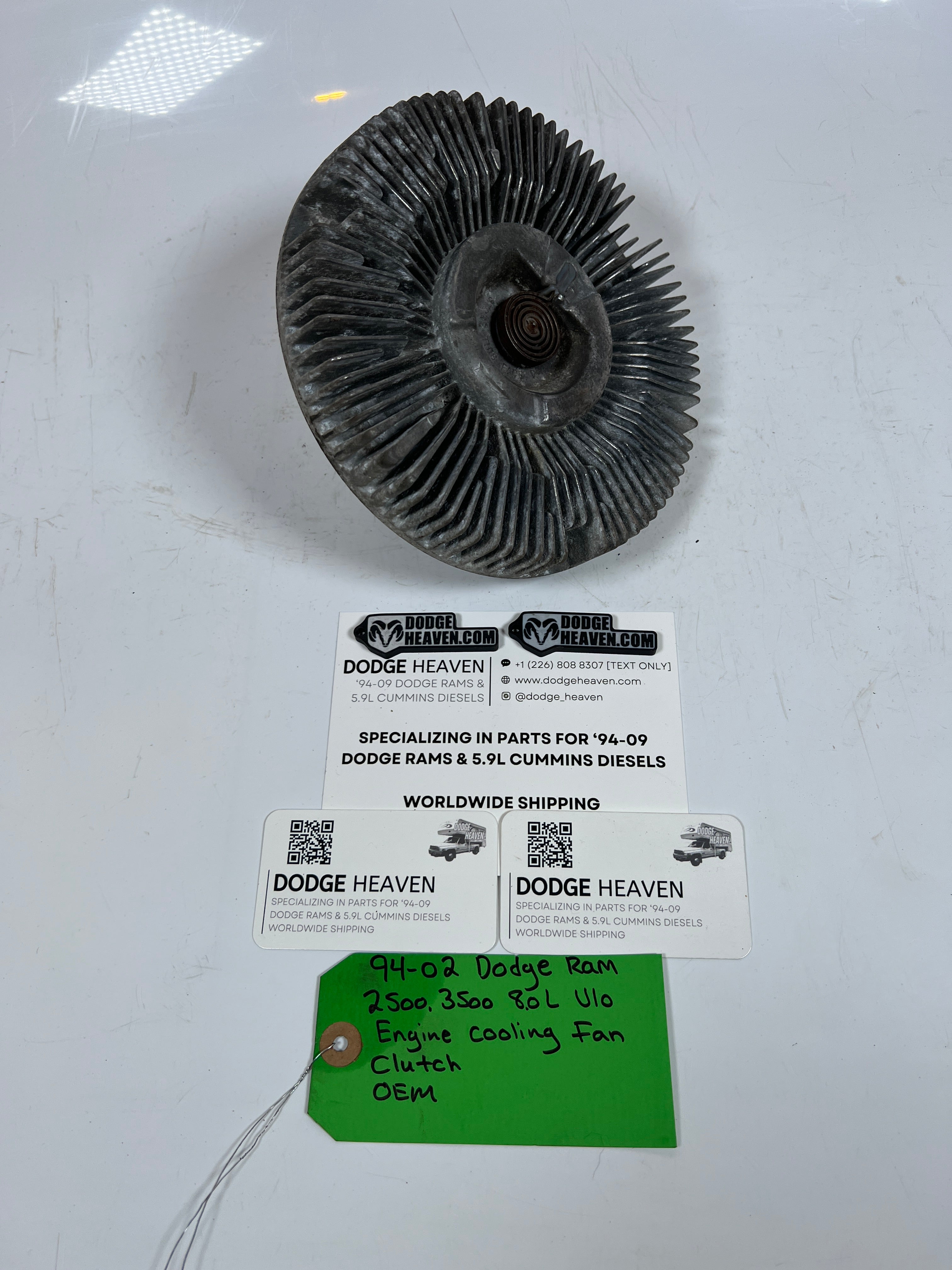 1994-2002 Dodge Ram 2500 3500 8.0L V10 Engine Cooling Fan Clutch