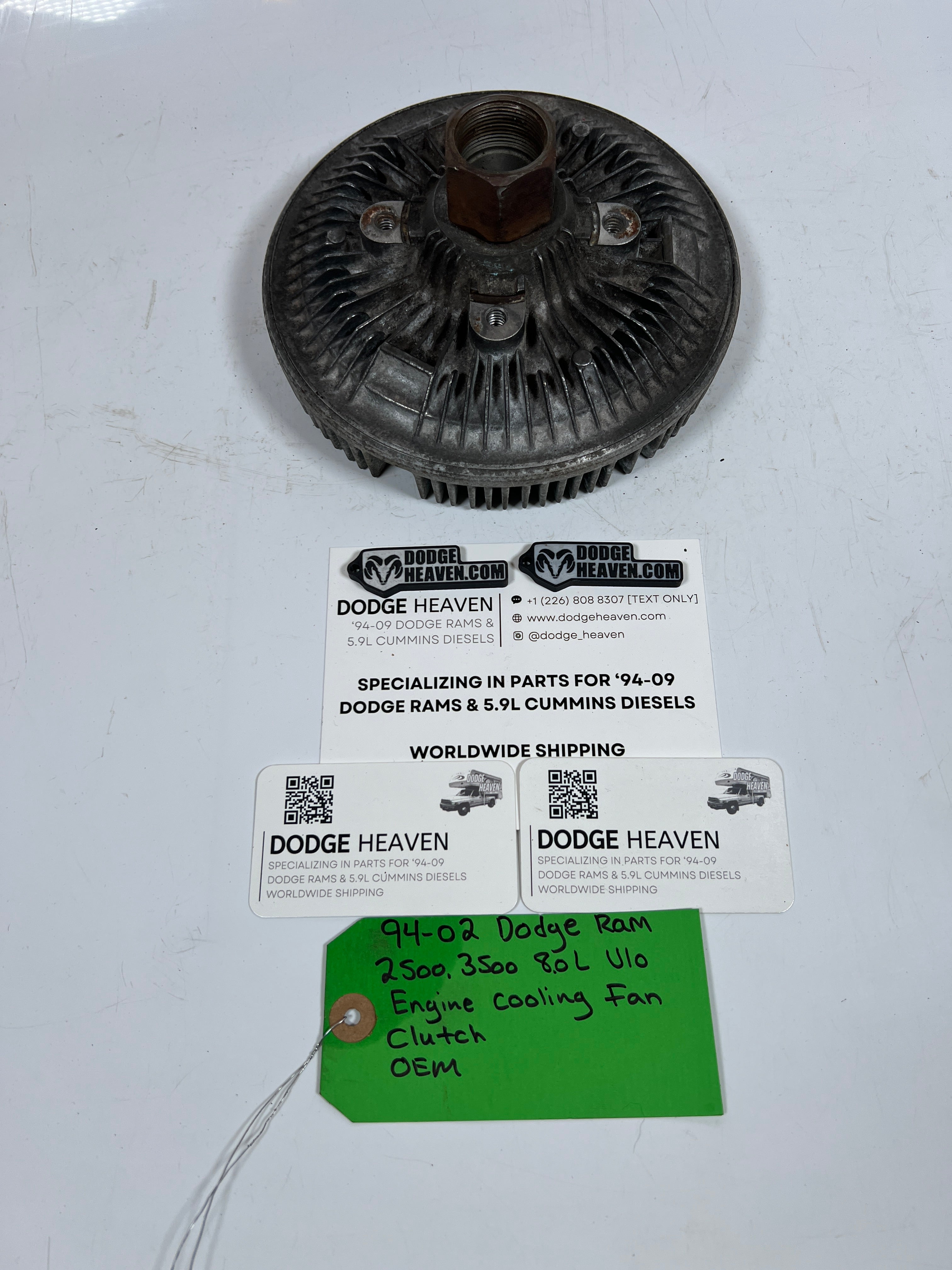 1994-2002 Dodge Ram 2500 3500 8.0L V10 Engine Cooling Fan Clutch