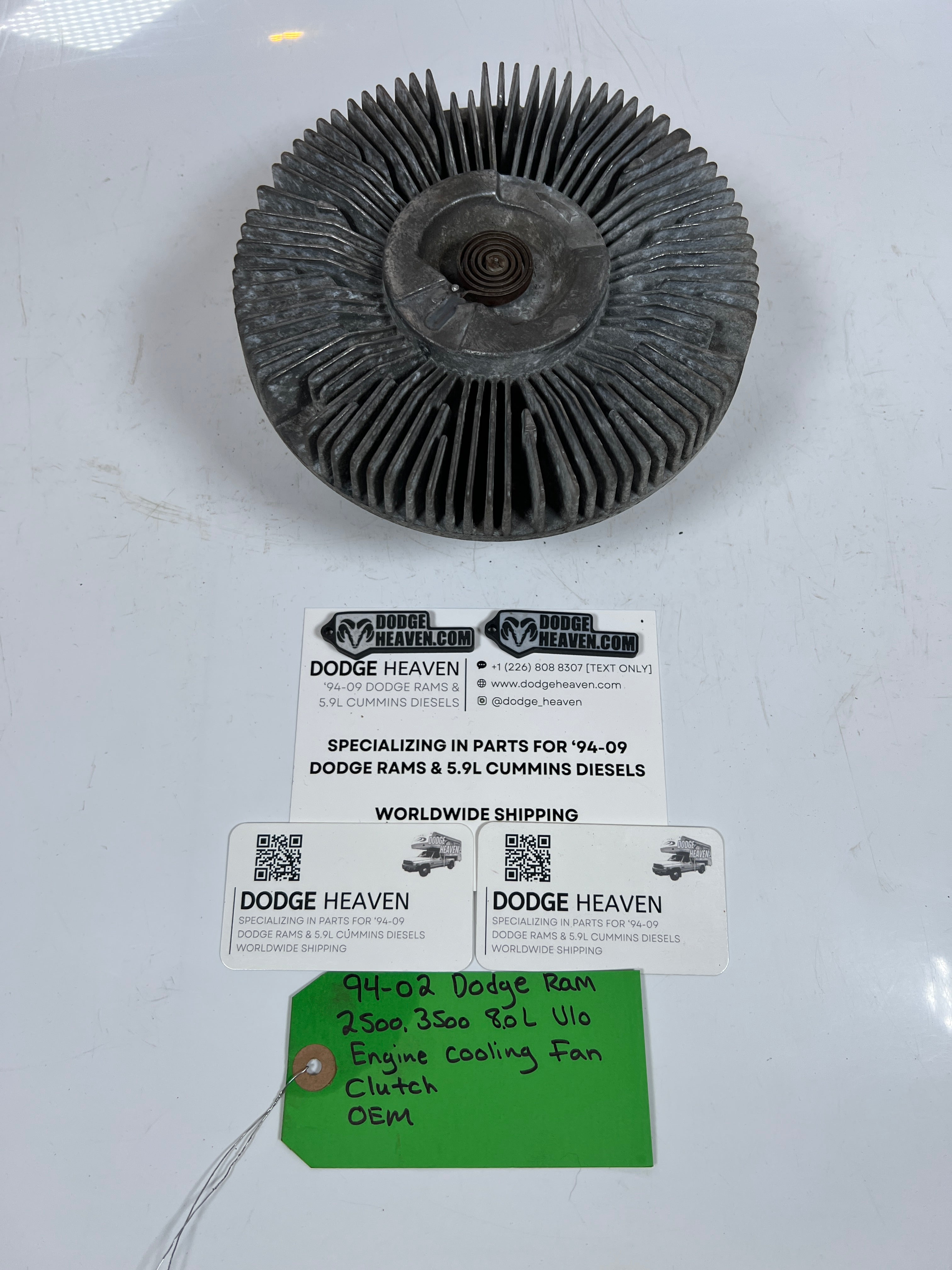 1994-2002 Dodge Ram 2500 3500 8.0L V10 Engine Cooling Fan Clutch