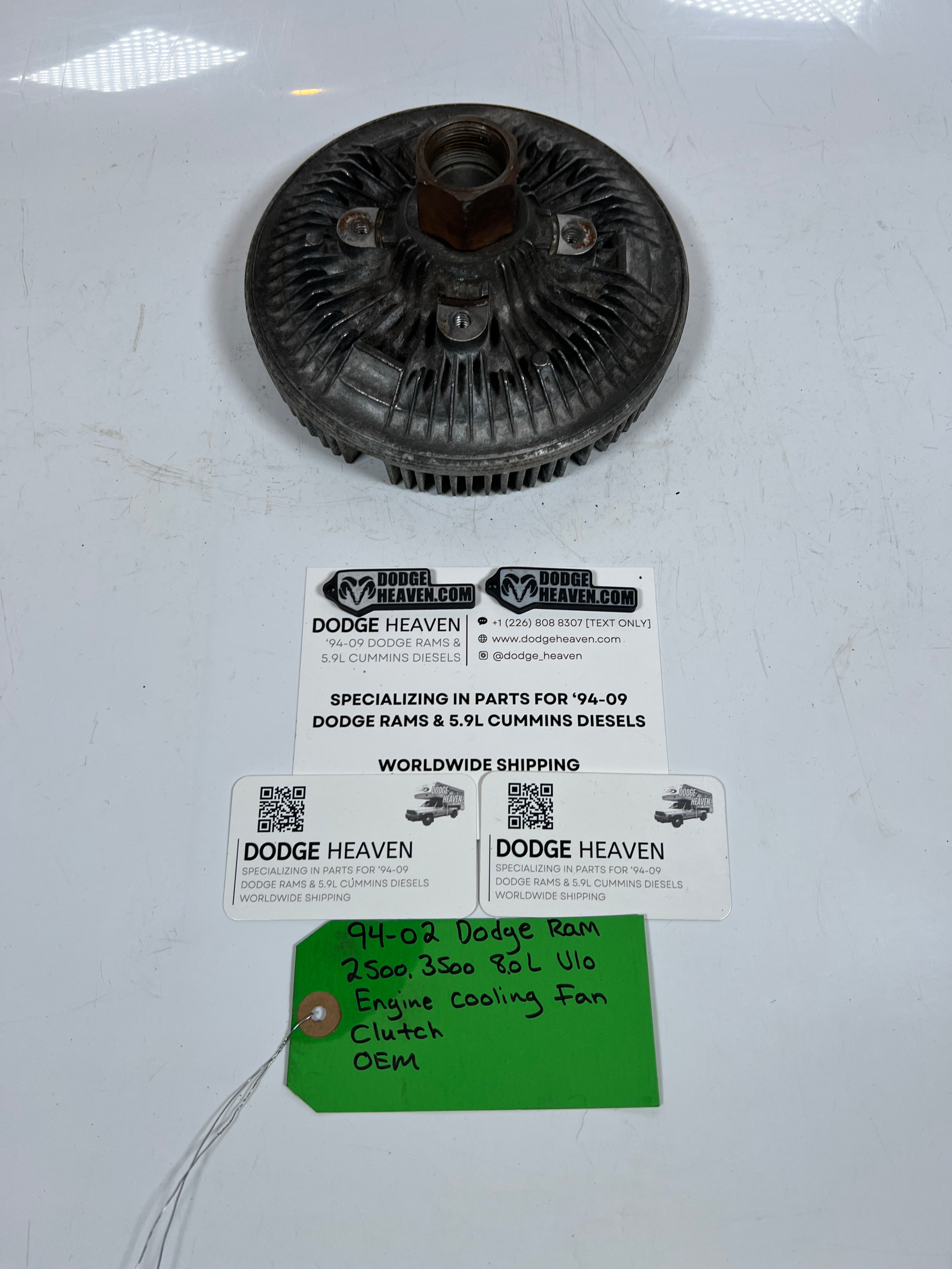 1994-2002 Dodge Ram 2500 3500 8.0L V10 Engine Cooling Fan Clutch