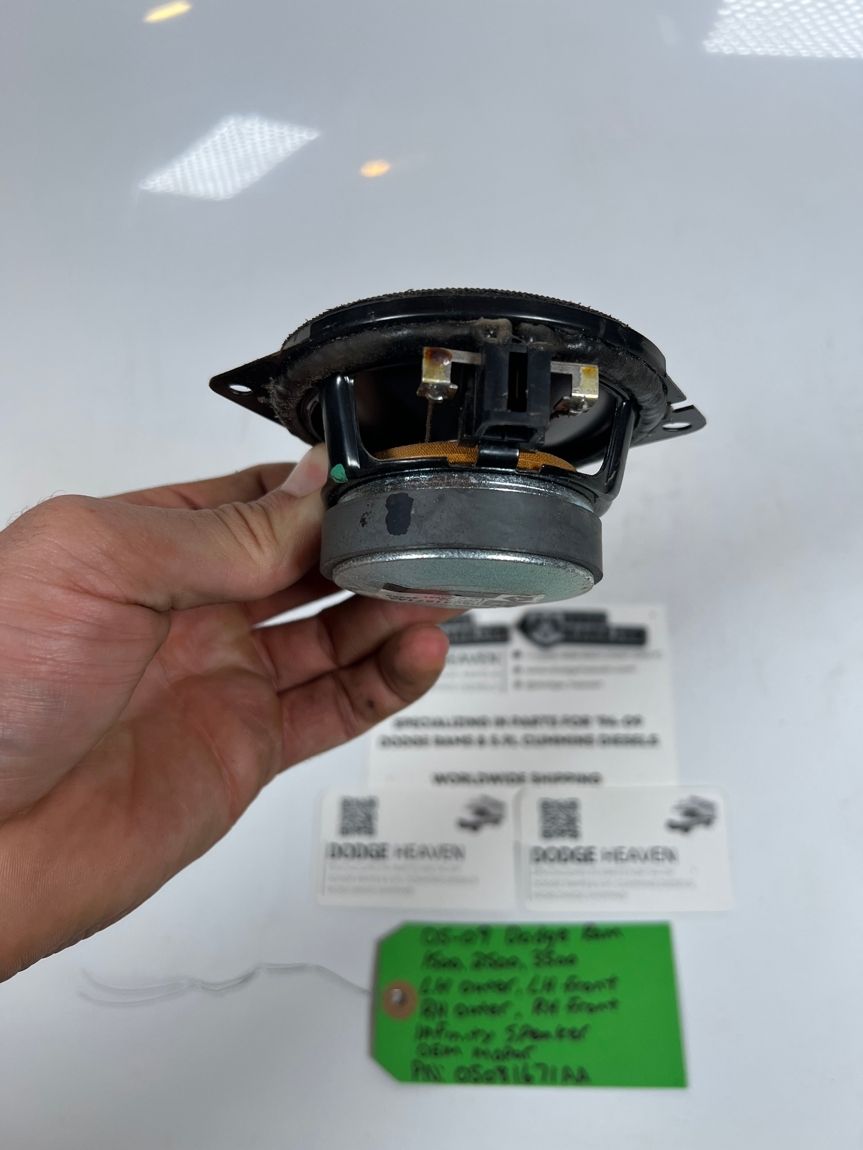 2005-2009 Dodge Ram 1500-3500 Infinity Front Speaker