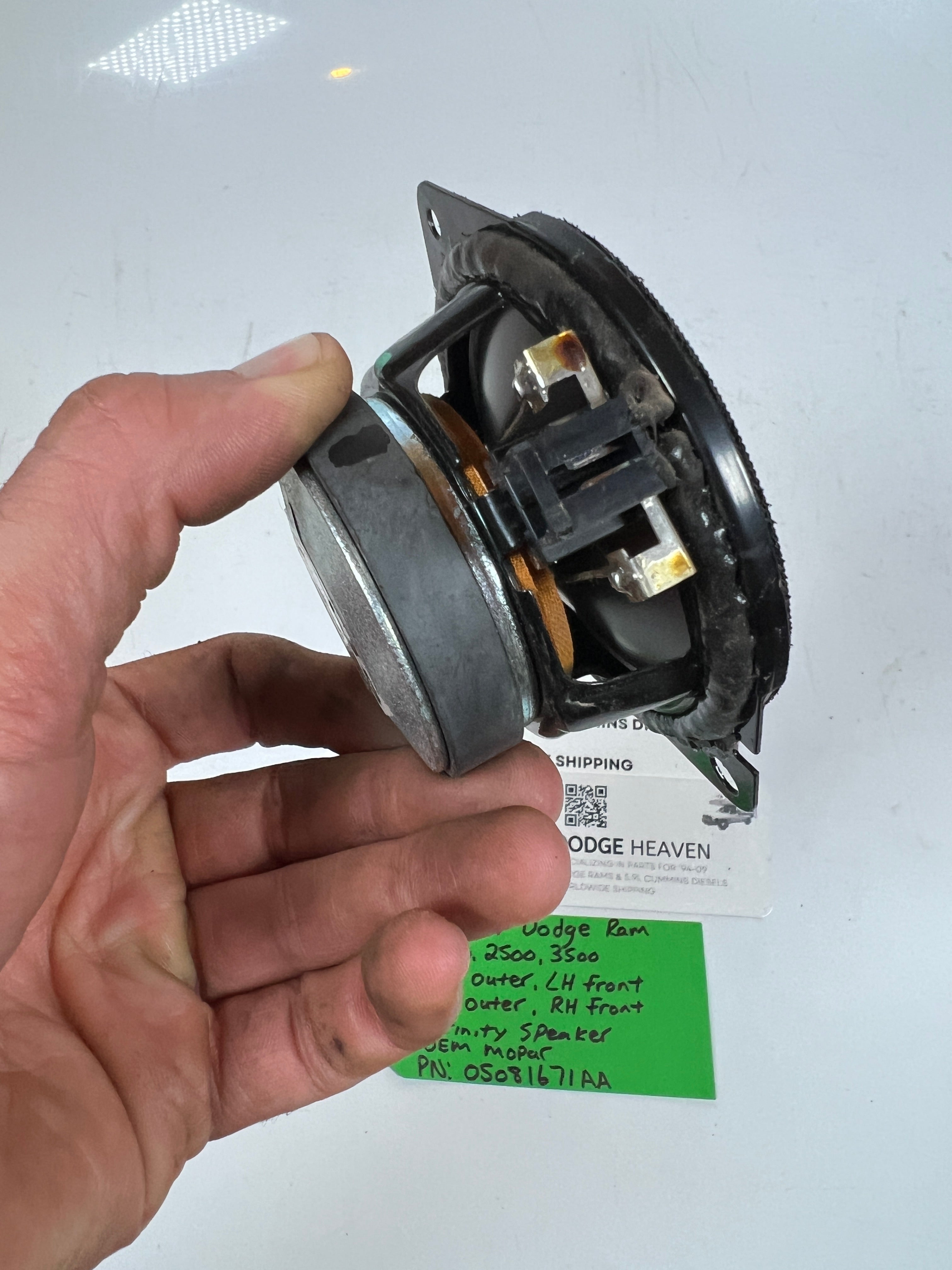 2005-2009 Dodge Ram 1500-3500 Infinity Front Speaker