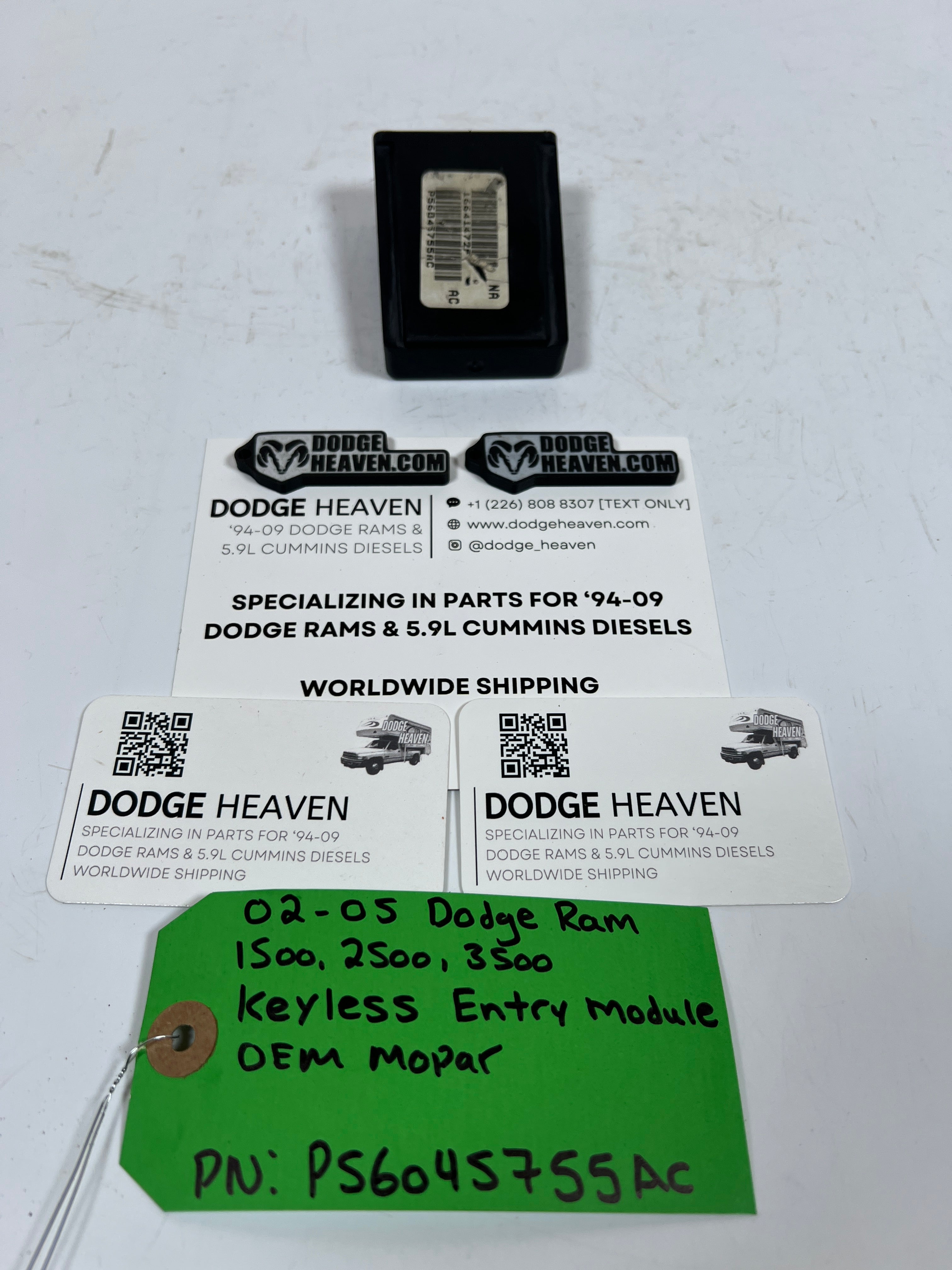 2002-2005 Dodge Ram 1500-3500 Keyless Entry Receiver Module