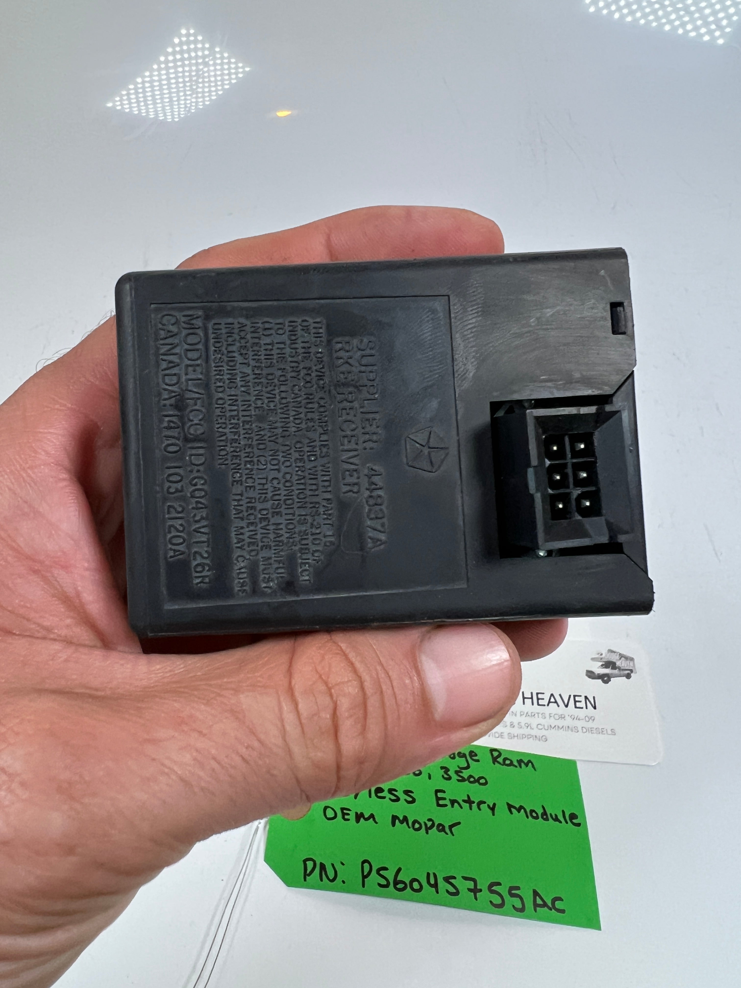 2002-2005 Dodge Ram 1500-3500 Keyless Entry Receiver Module