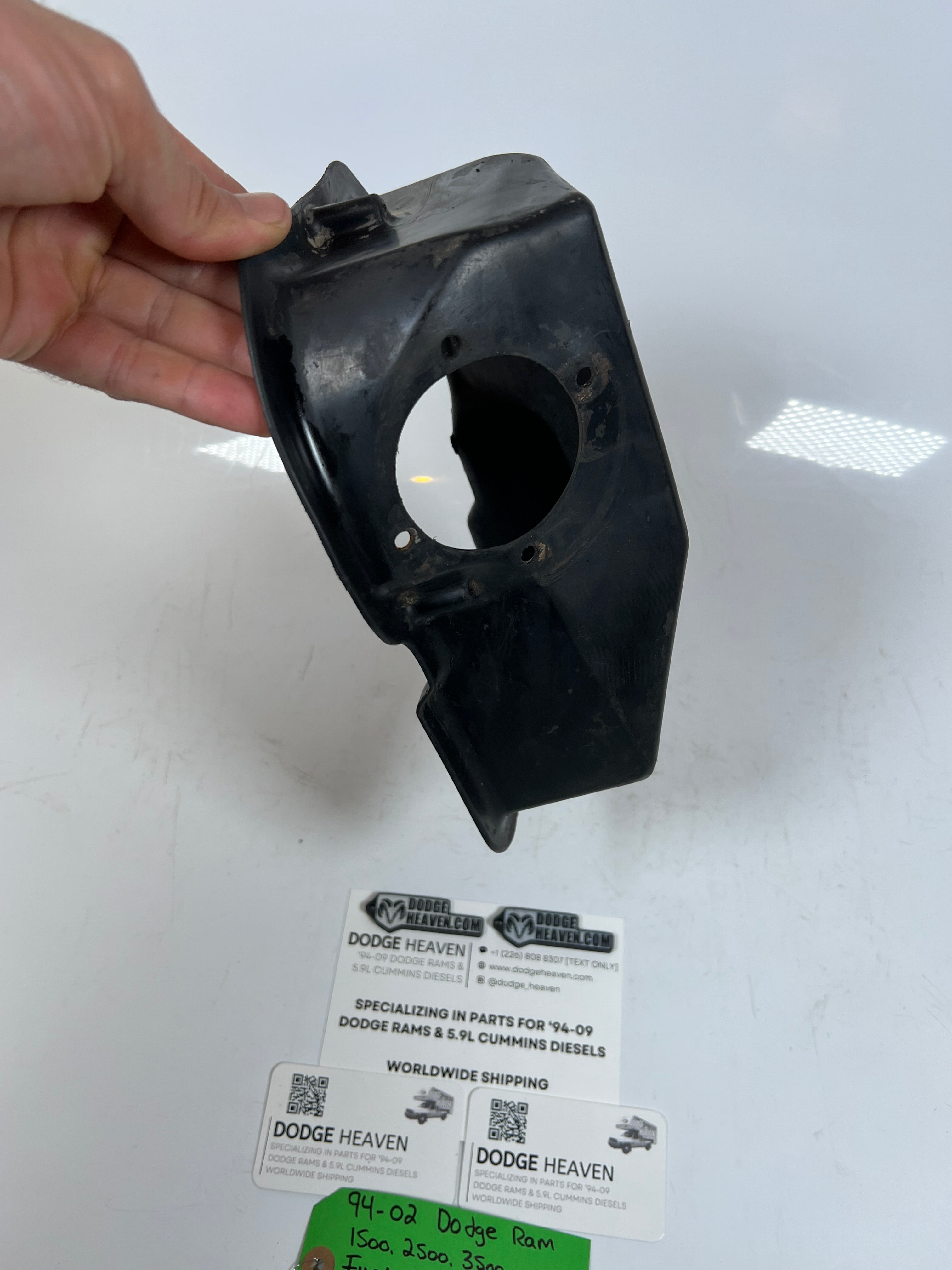 1994-2002 Dodge Ram 1500-3500 Fuel Filler Neck Plastic Housing