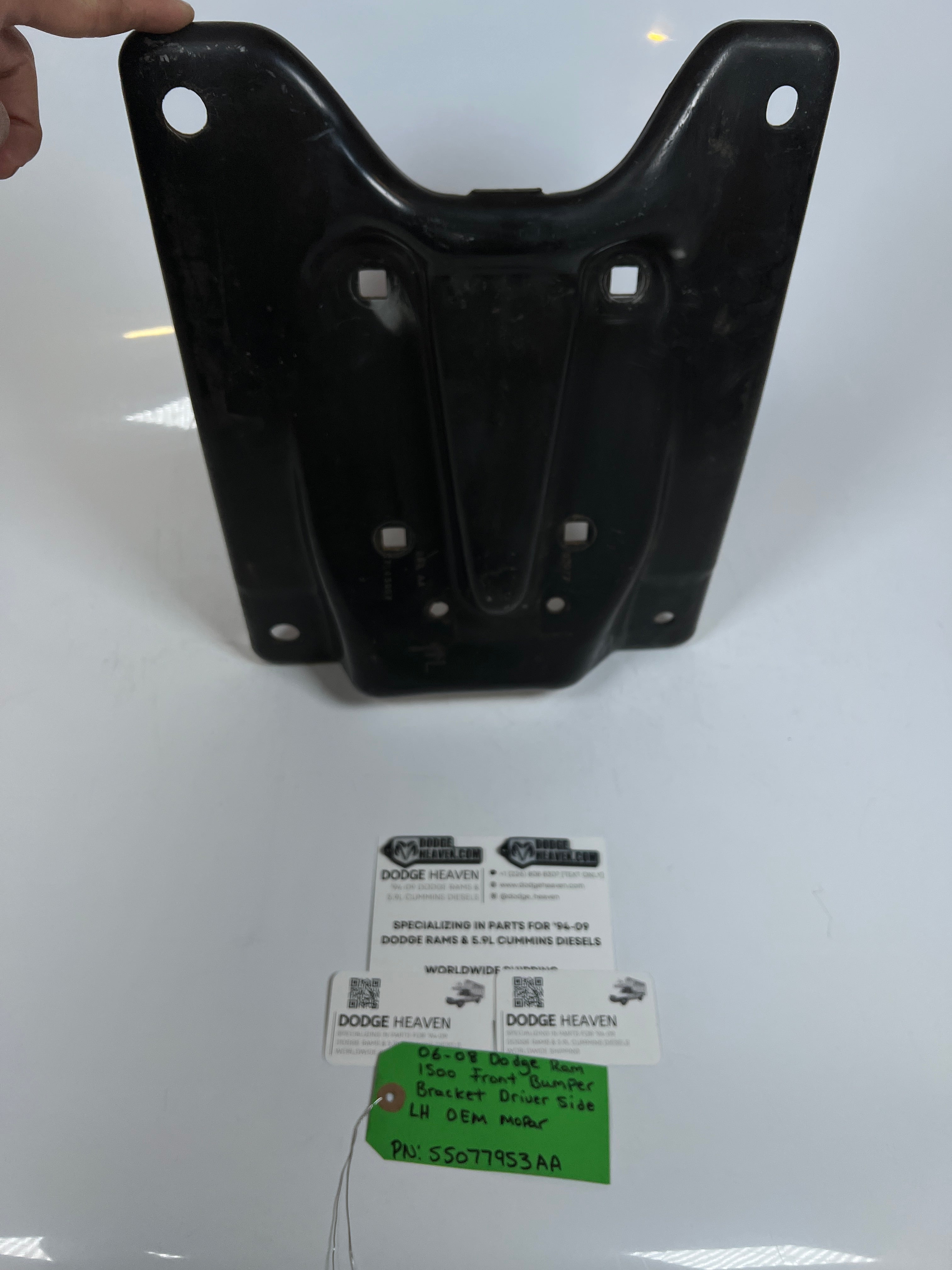 2006-2008 Dodge Ram 1500 Front Bumper Bracket Driver Side LH