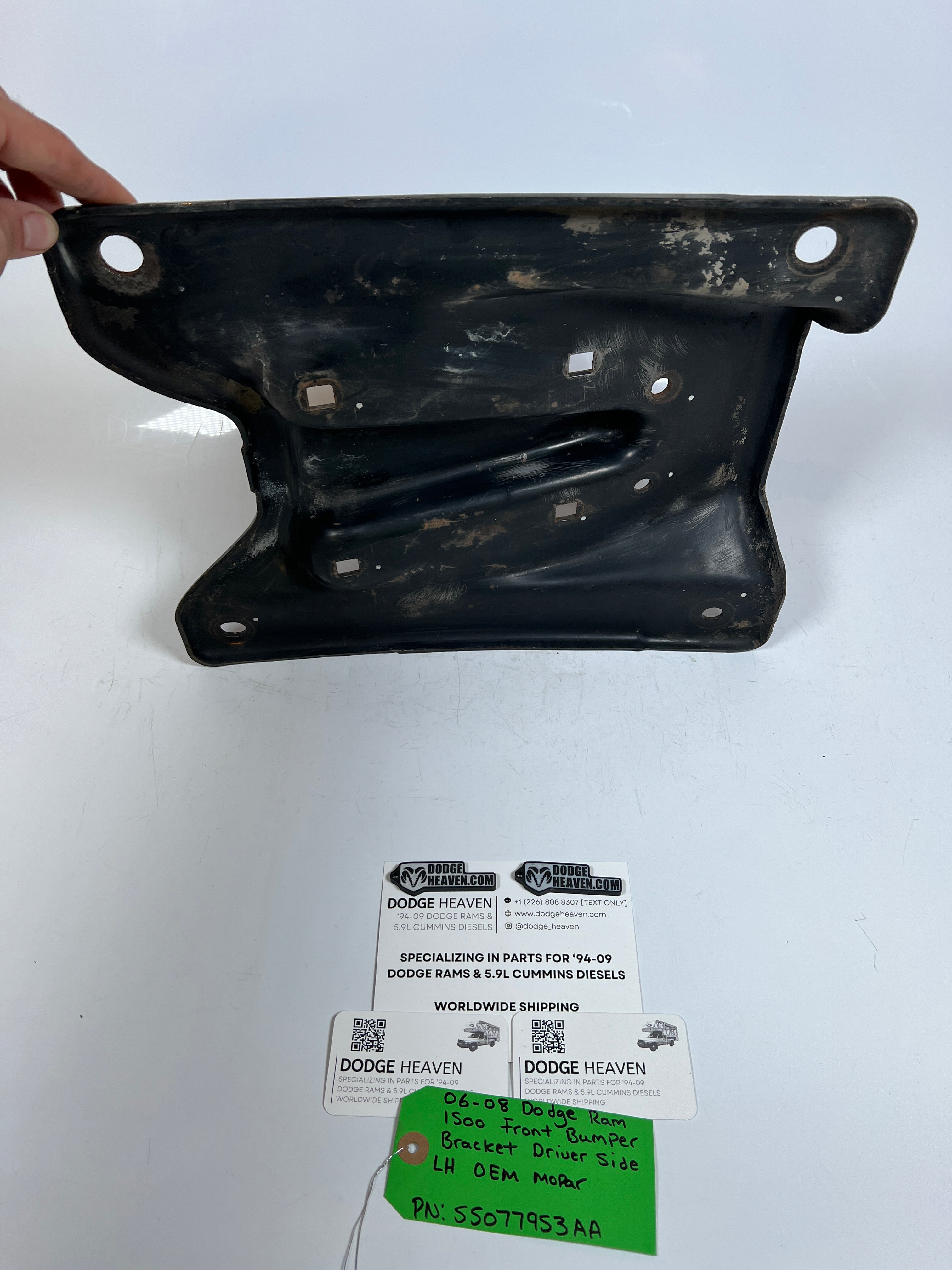 2006-2008 Dodge Ram 1500 Front Bumper Bracket Driver Side LH