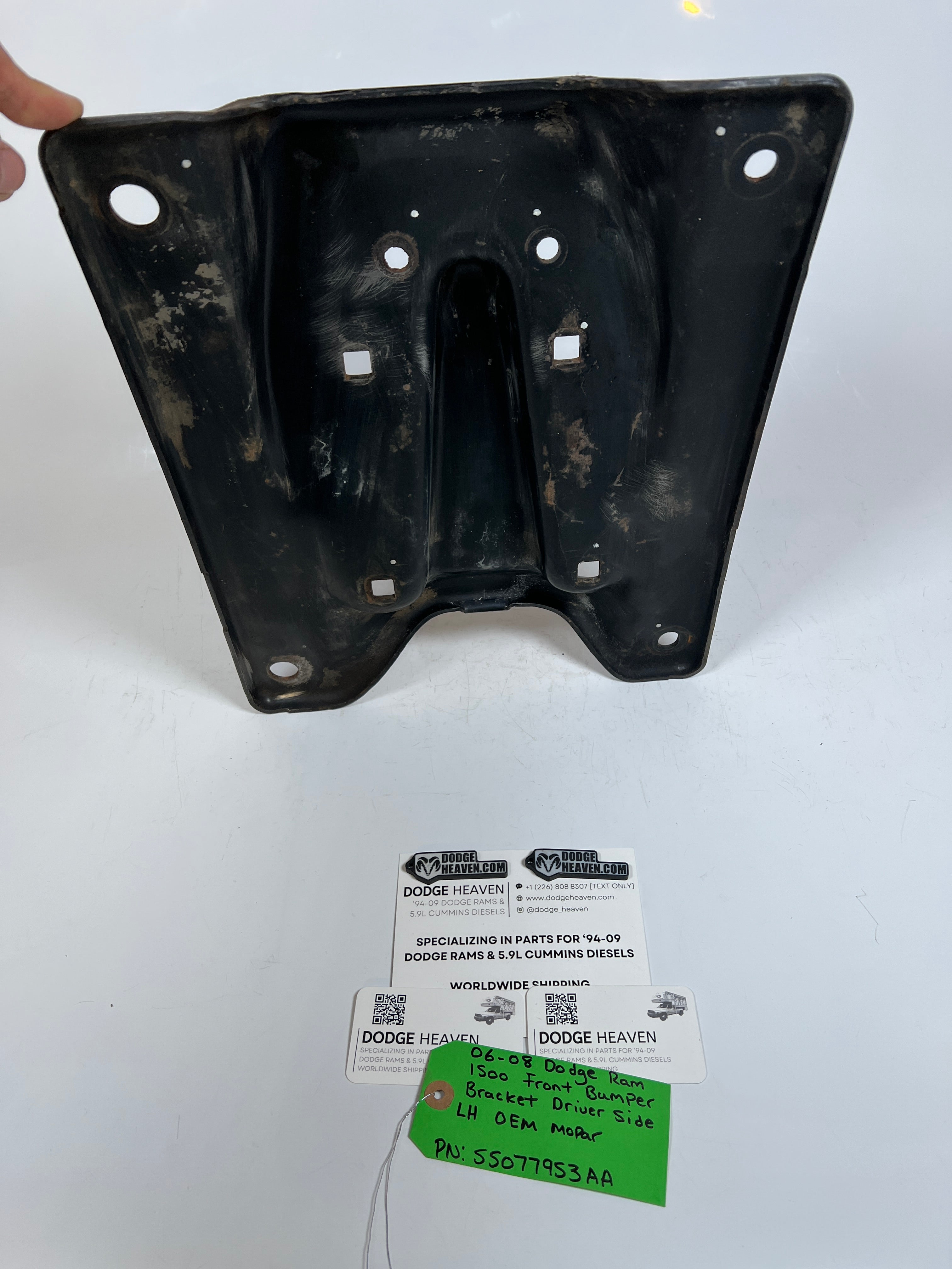 2006-2008 Dodge Ram 1500 Front Bumper Bracket Driver Side LH