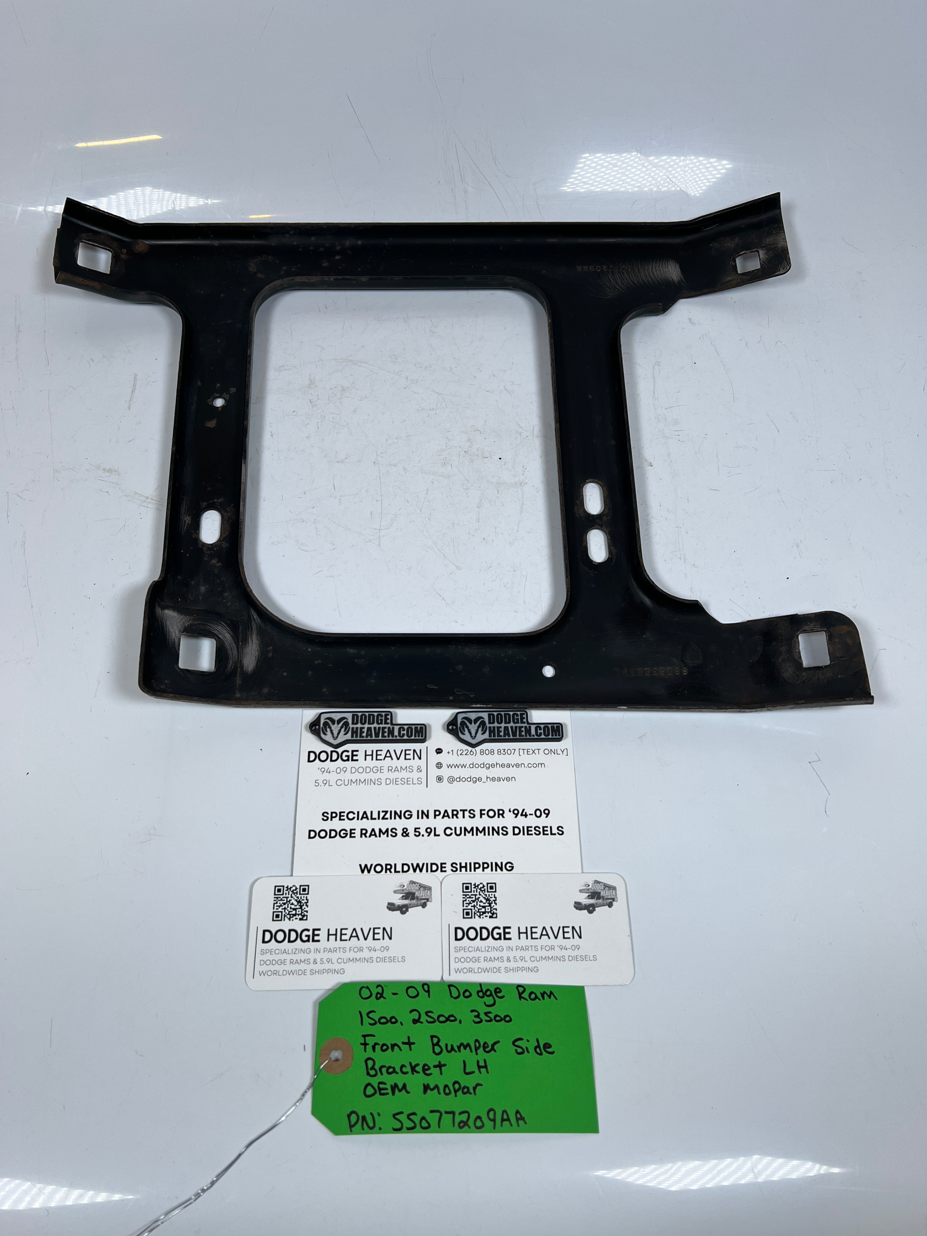 2002-2009 Dodge Ram 1500-3500 Front Bumper Side Bracket LH