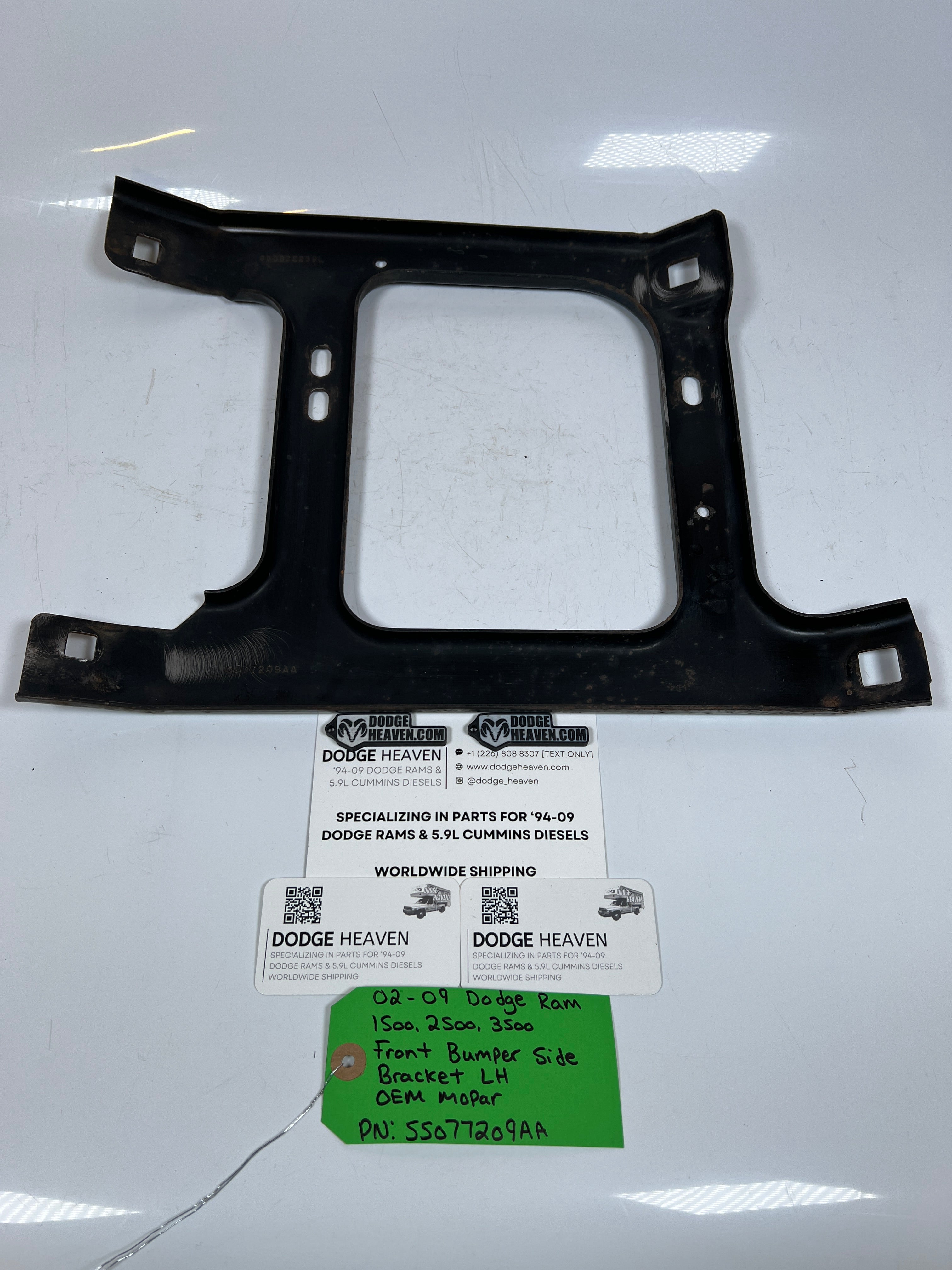 2002-2009 Dodge Ram 1500-3500 Front Bumper Side Bracket LH