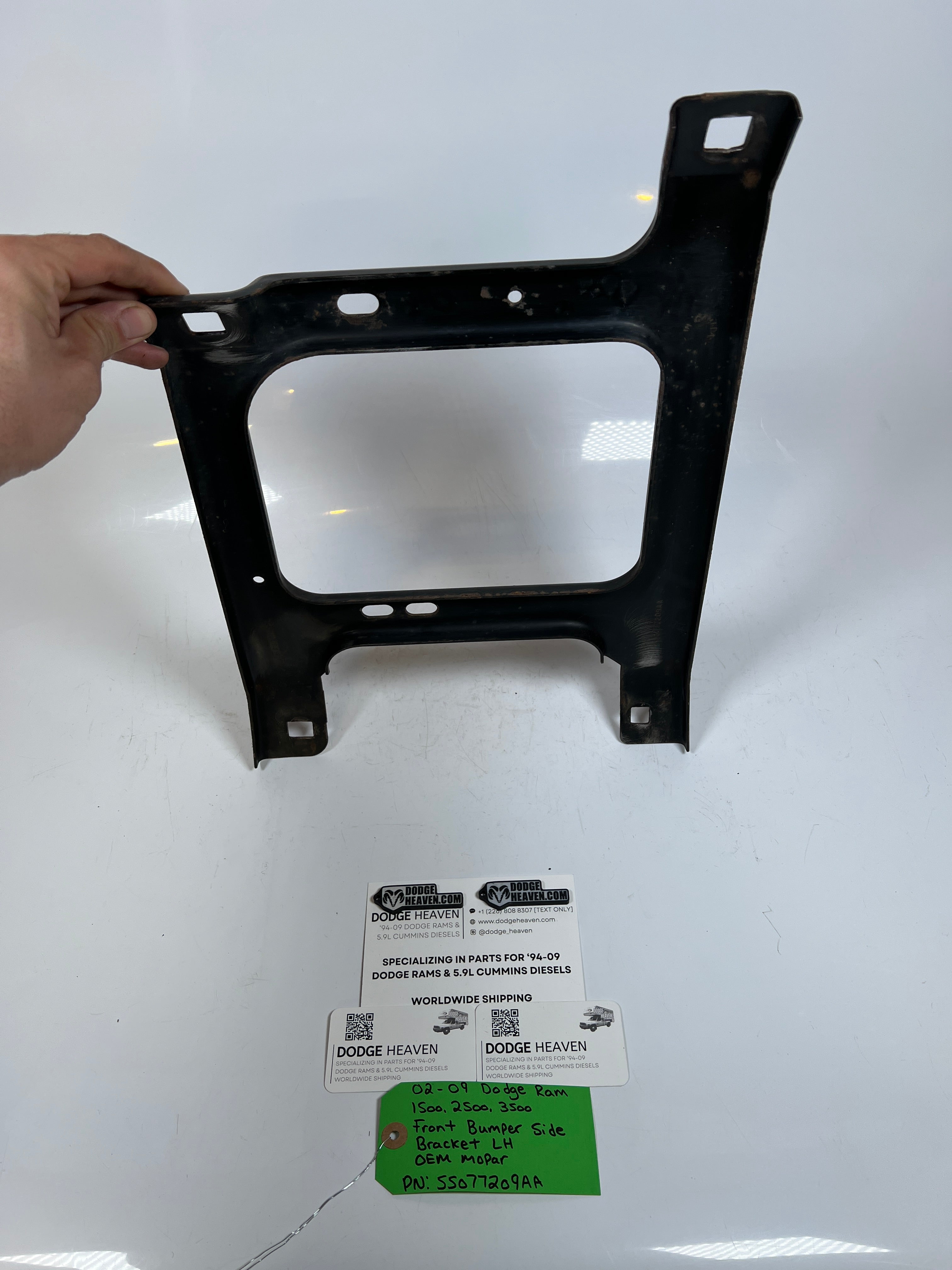 2002-2009 Dodge Ram 1500-3500 Front Bumper Side Bracket LH