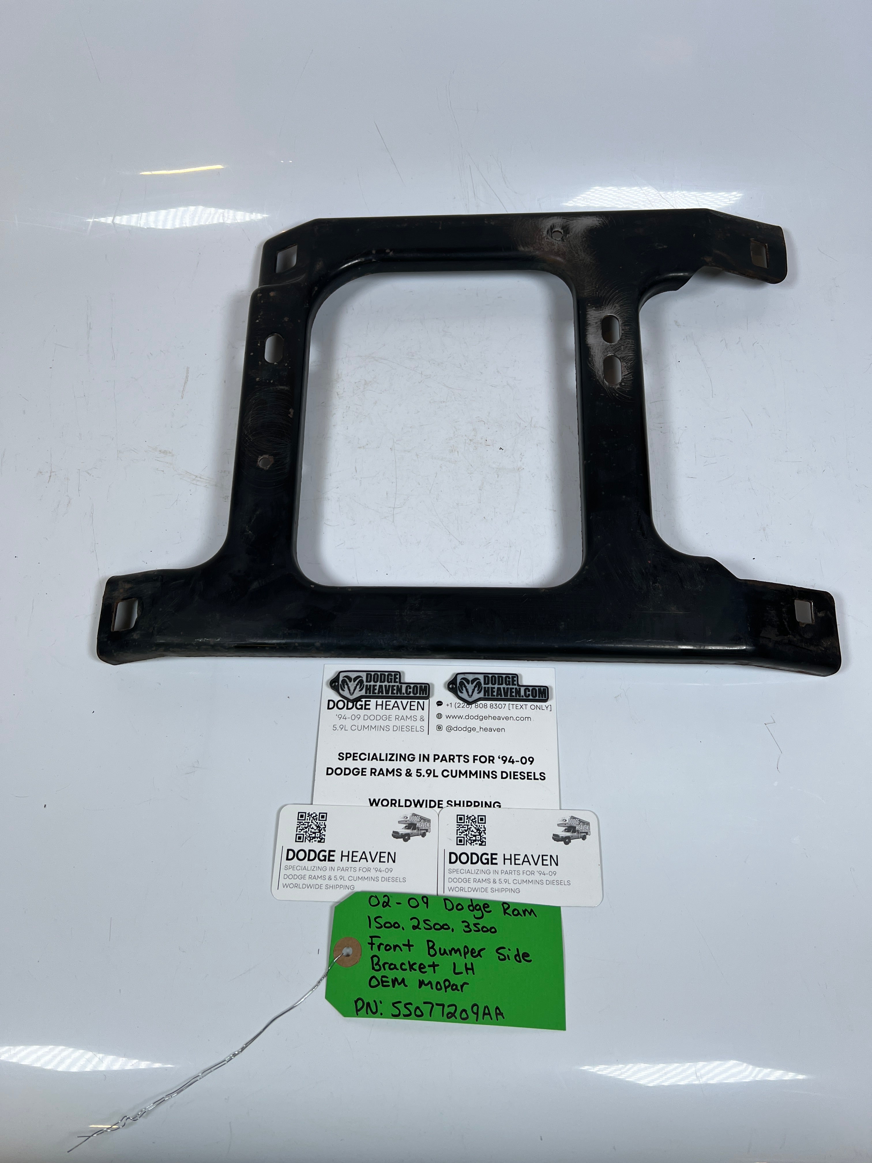 2002-2009 Dodge Ram 1500-3500 Front Bumper Side Bracket LH