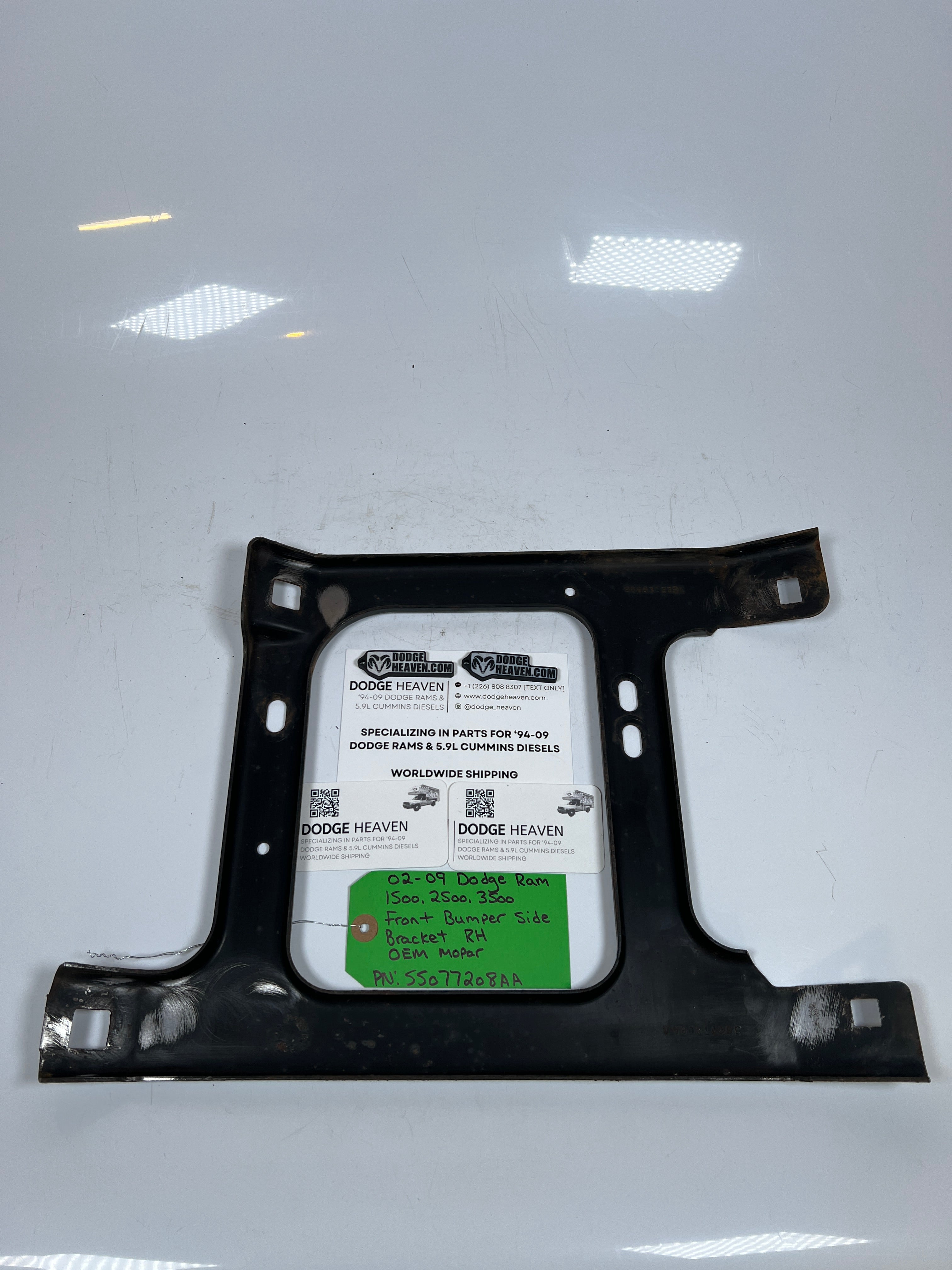 2002-2009 Dodge Ram 1500-3500 Front Bumper Side Bracket RH
