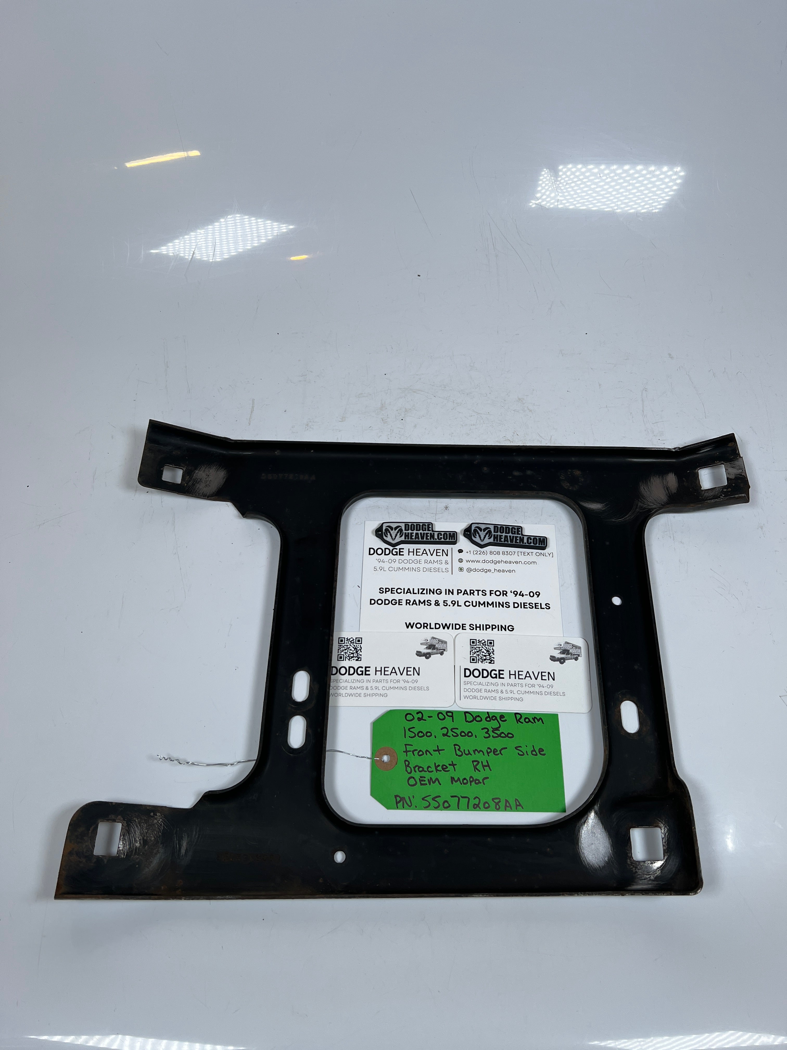 2002-2009 Dodge Ram 1500-3500 Front Bumper Side Bracket RH