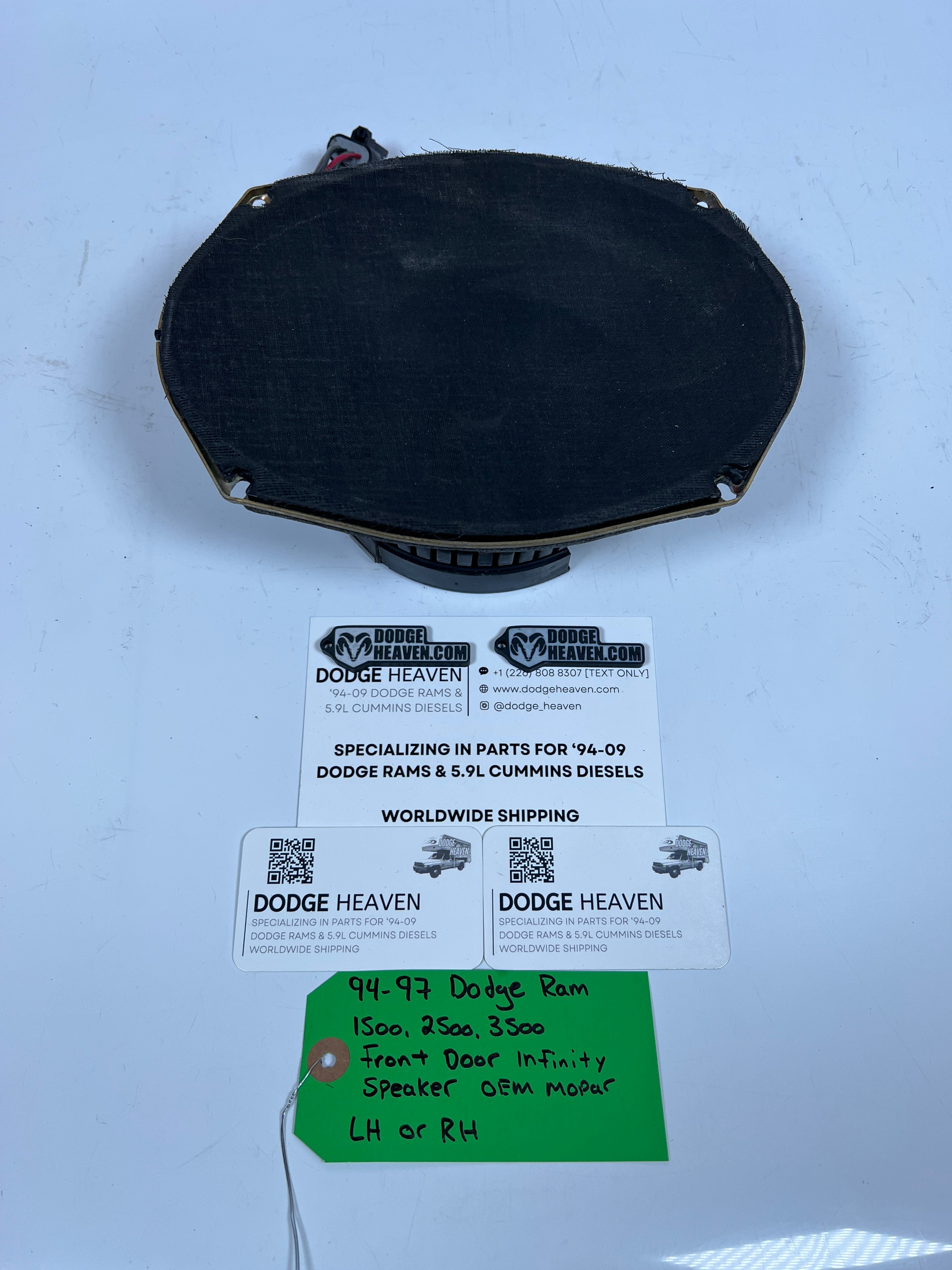 1994-1997 Dodge Ram 1500-3500 Infinity Front Door Speaker LH or RH