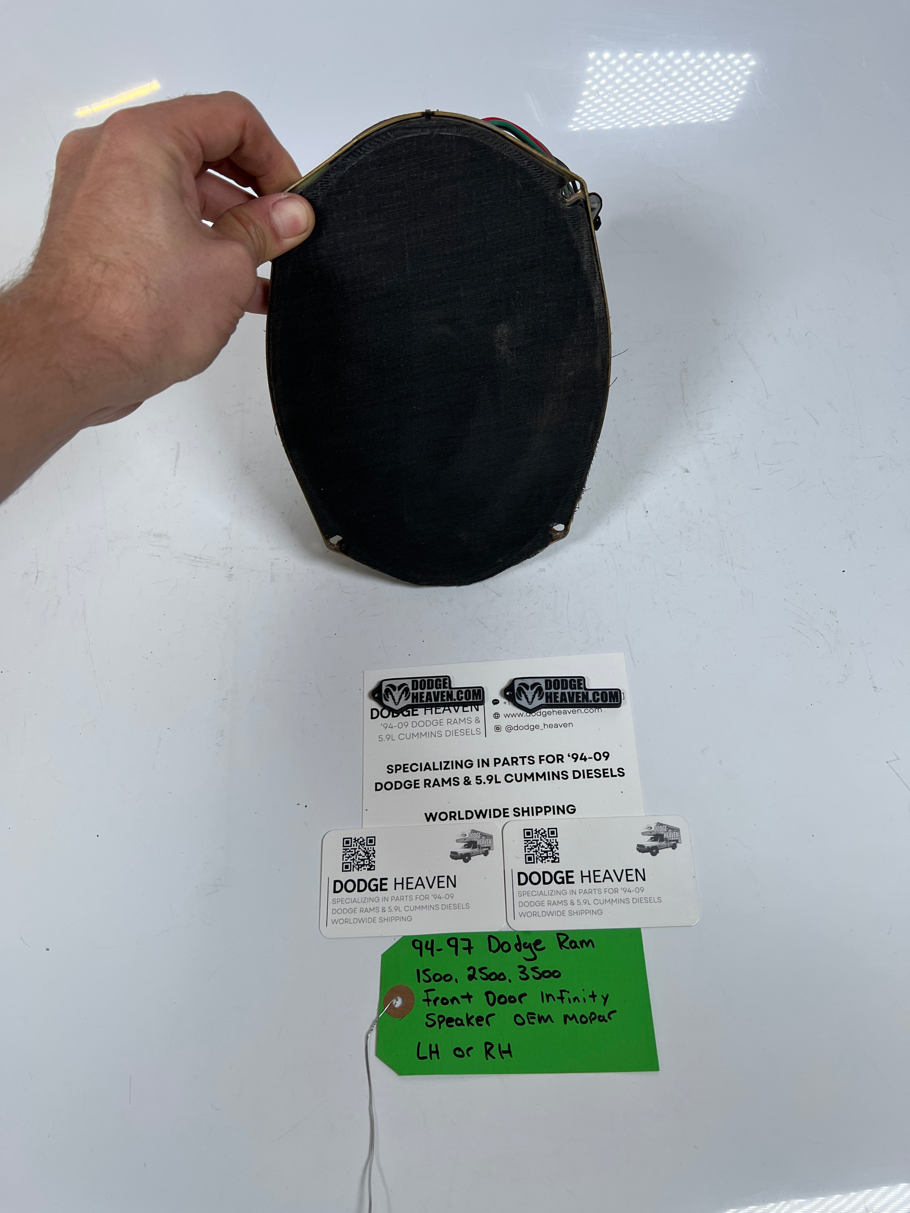 1994-1997 Dodge Ram 1500-3500 Infinity Front Door Speaker LH or RH