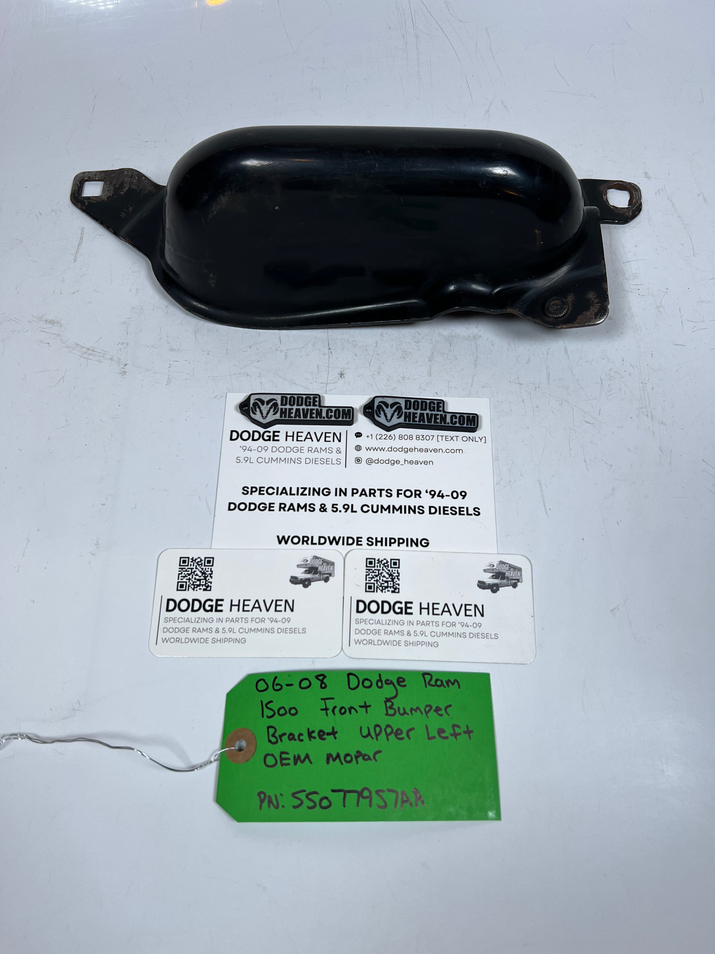 2006-2008 Dodge Ram 1500 Front Bumper Bracket Upper Left
