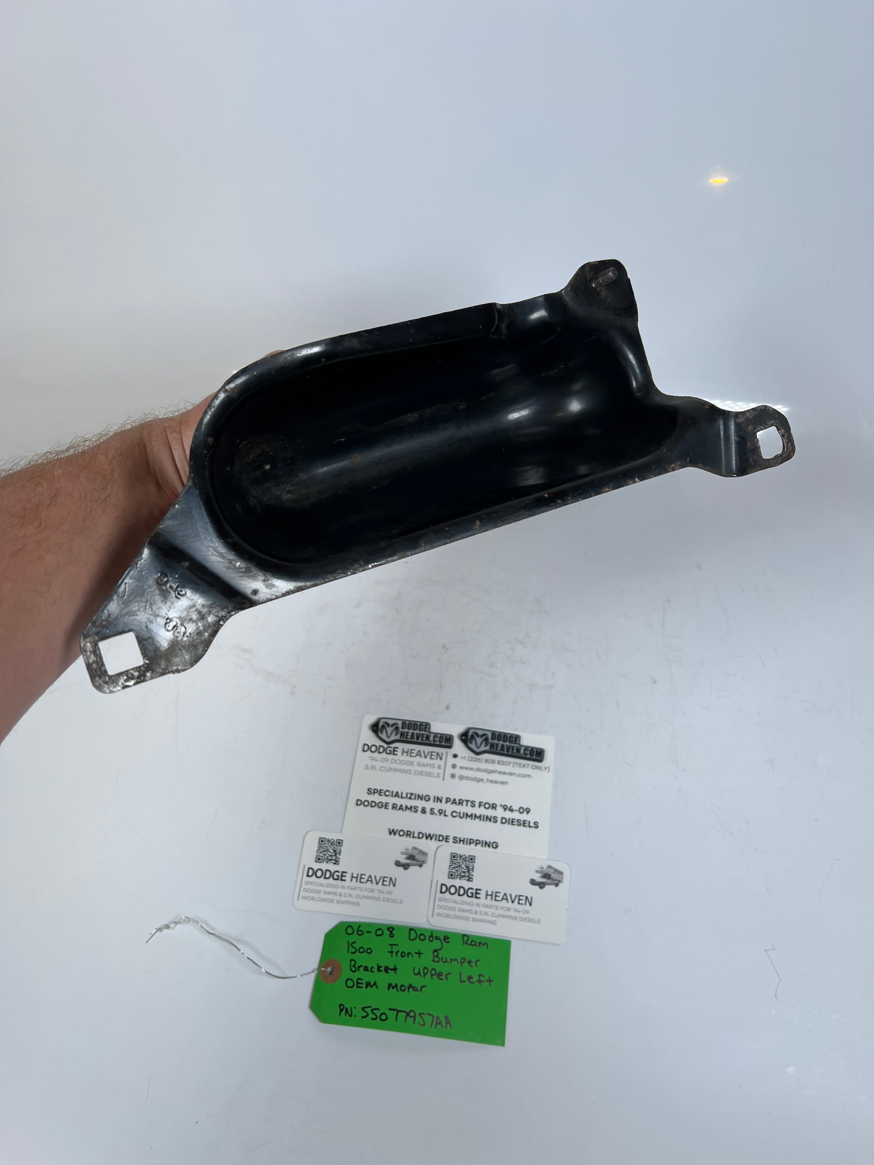 2006-2008 Dodge Ram 1500 Front Bumper Bracket Upper Left