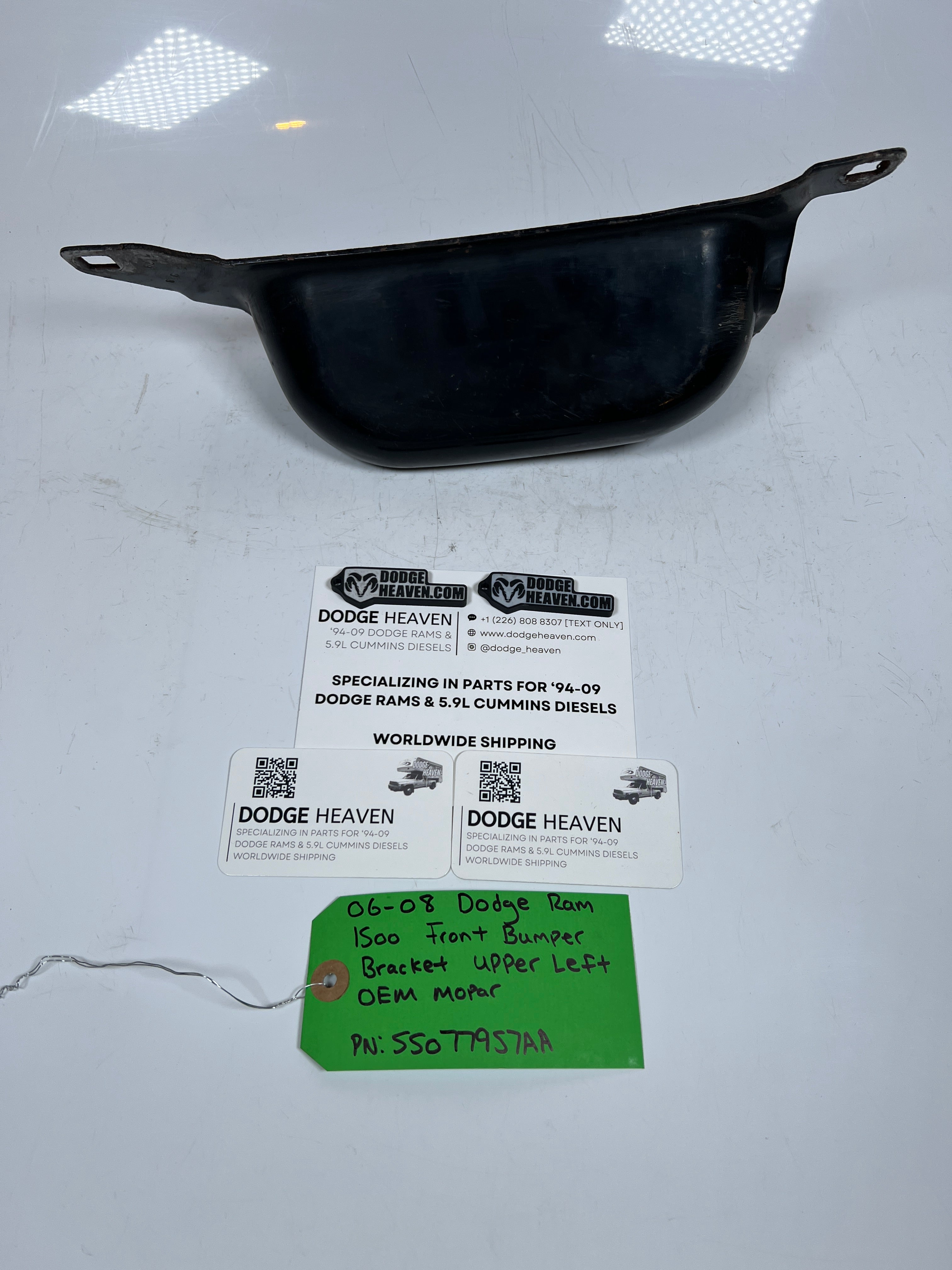 2006-2008 Dodge Ram 1500 Front Bumper Bracket Upper Left
