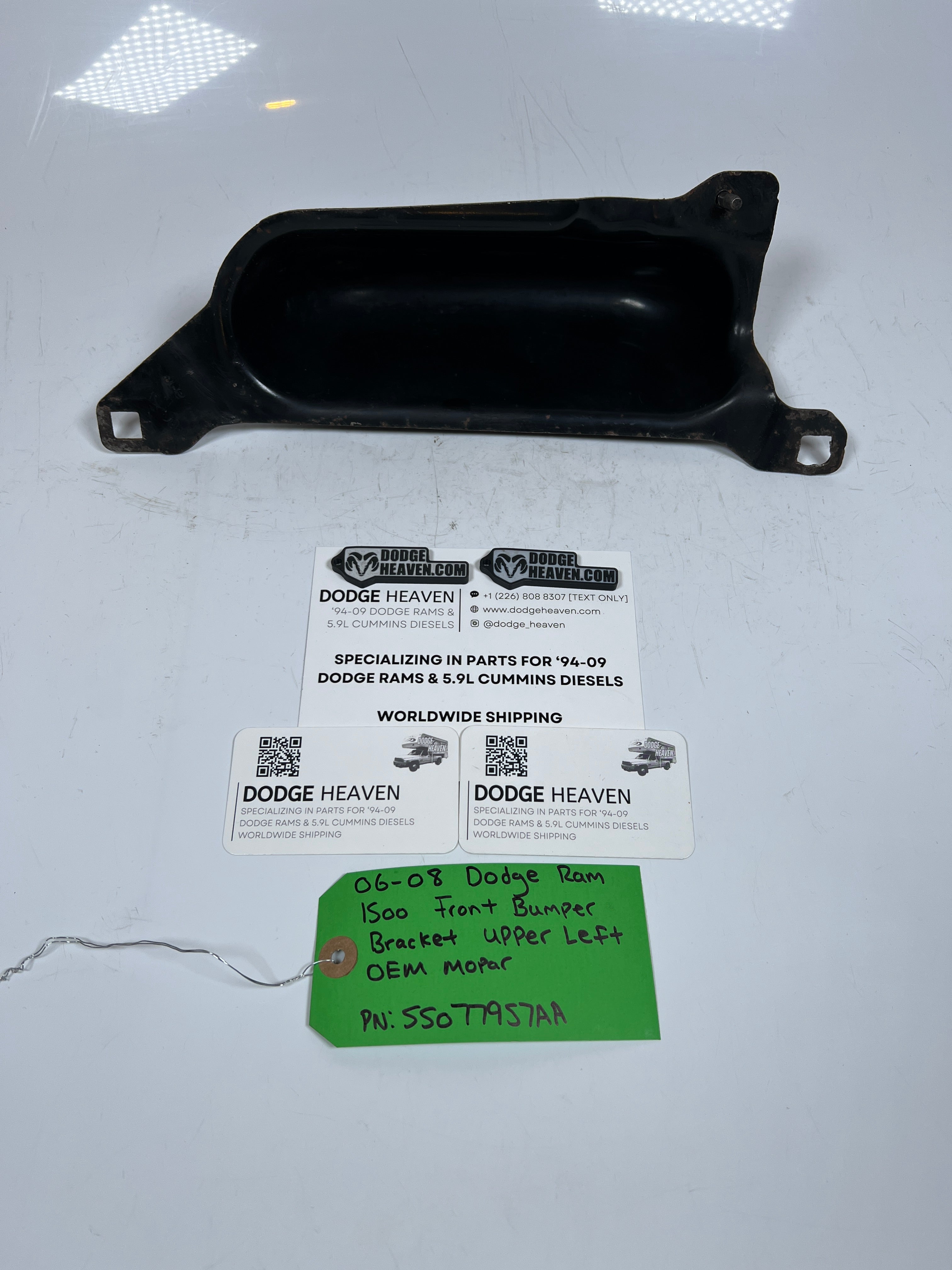 2006-2008 Dodge Ram 1500 Front Bumper Bracket Upper Left