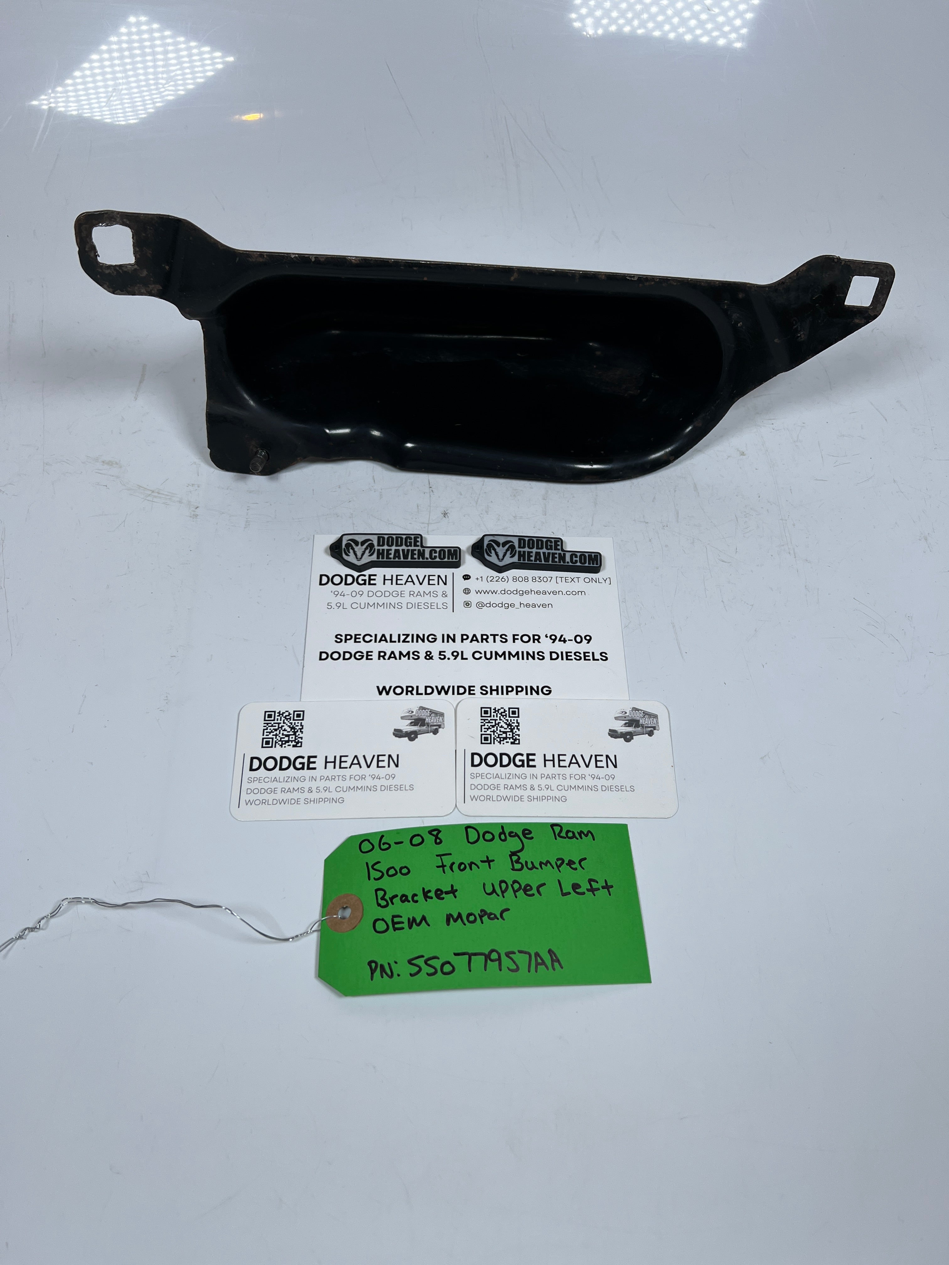 2006-2008 Dodge Ram 1500 Front Bumper Bracket Upper Left