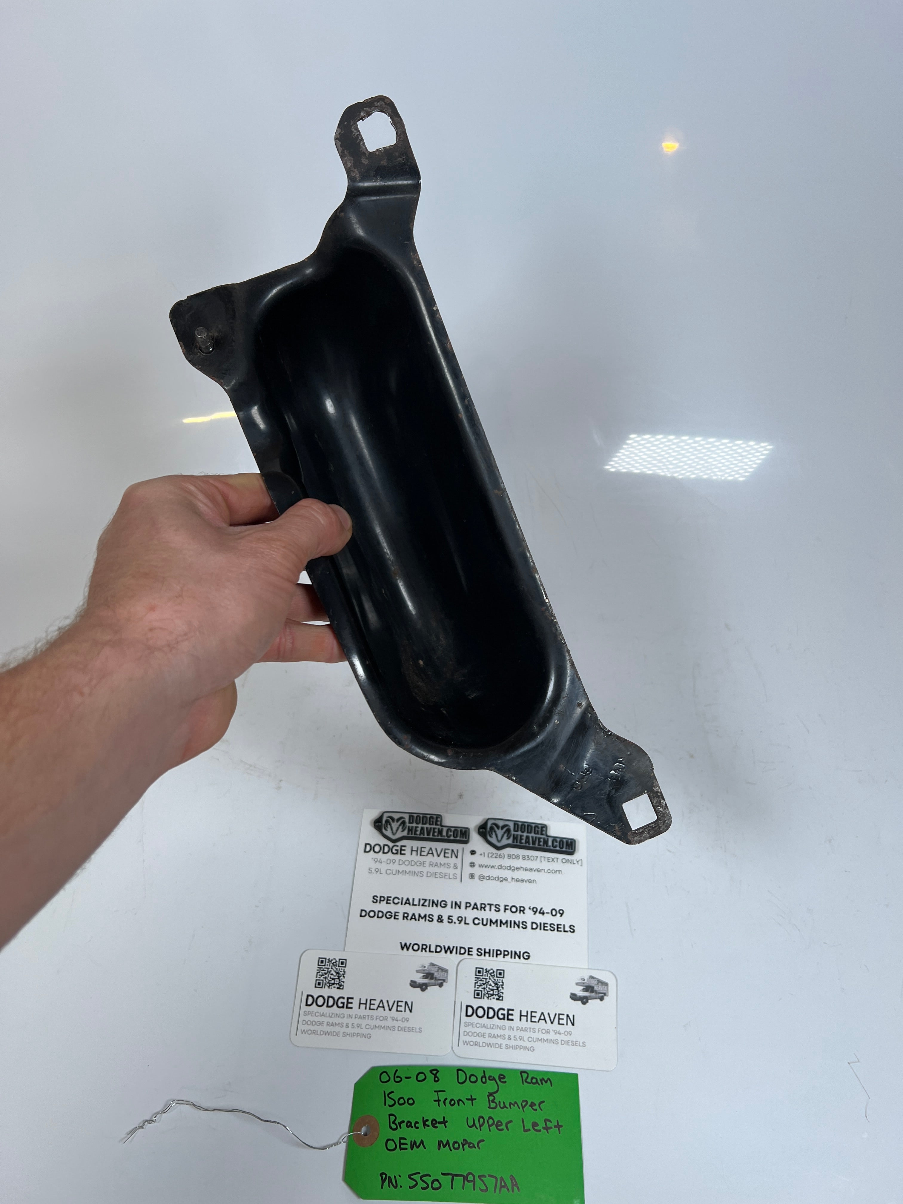 2006-2008 Dodge Ram 1500 Front Bumper Bracket Upper Left