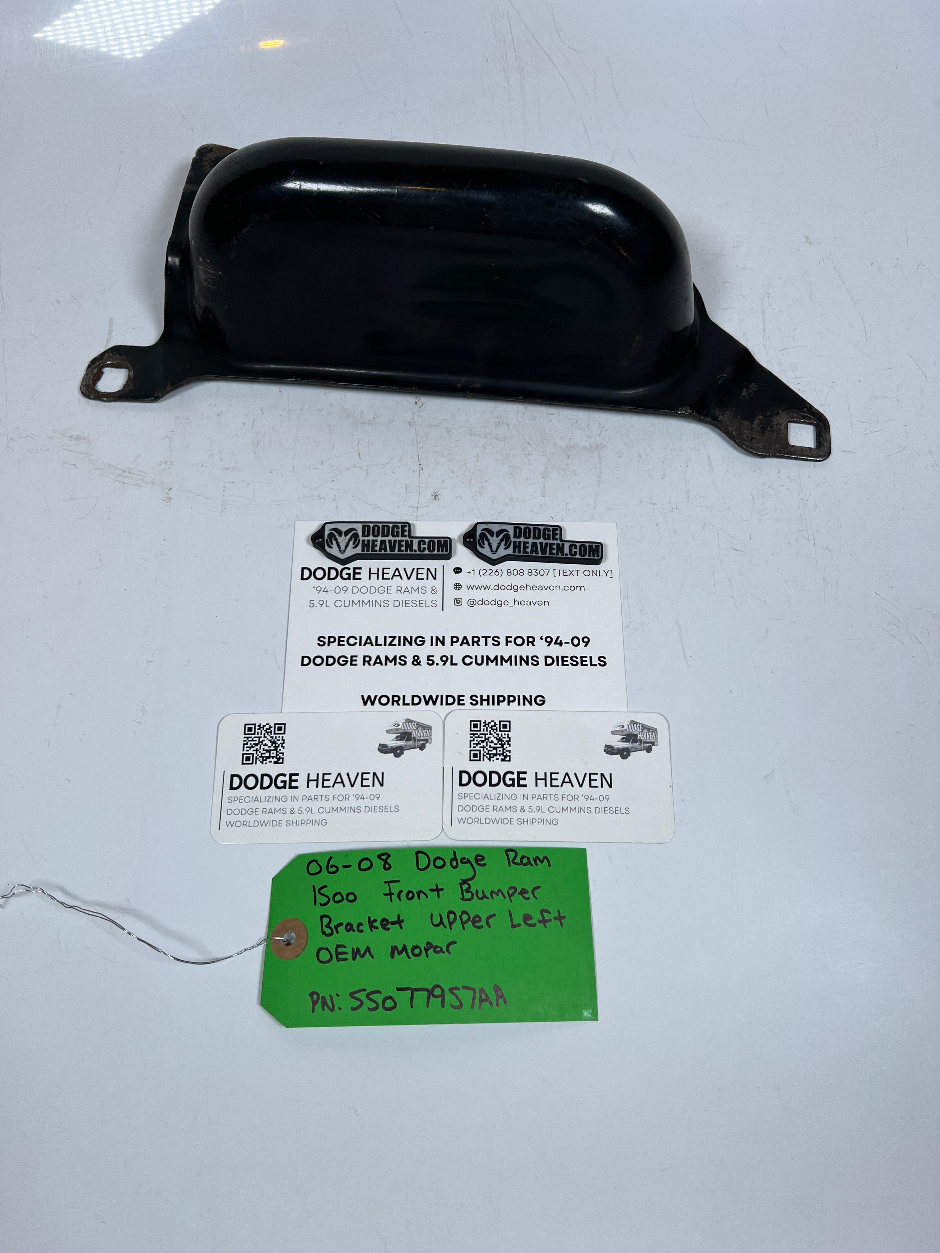 2006-2008 Dodge Ram 1500 Front Bumper Bracket Upper Left