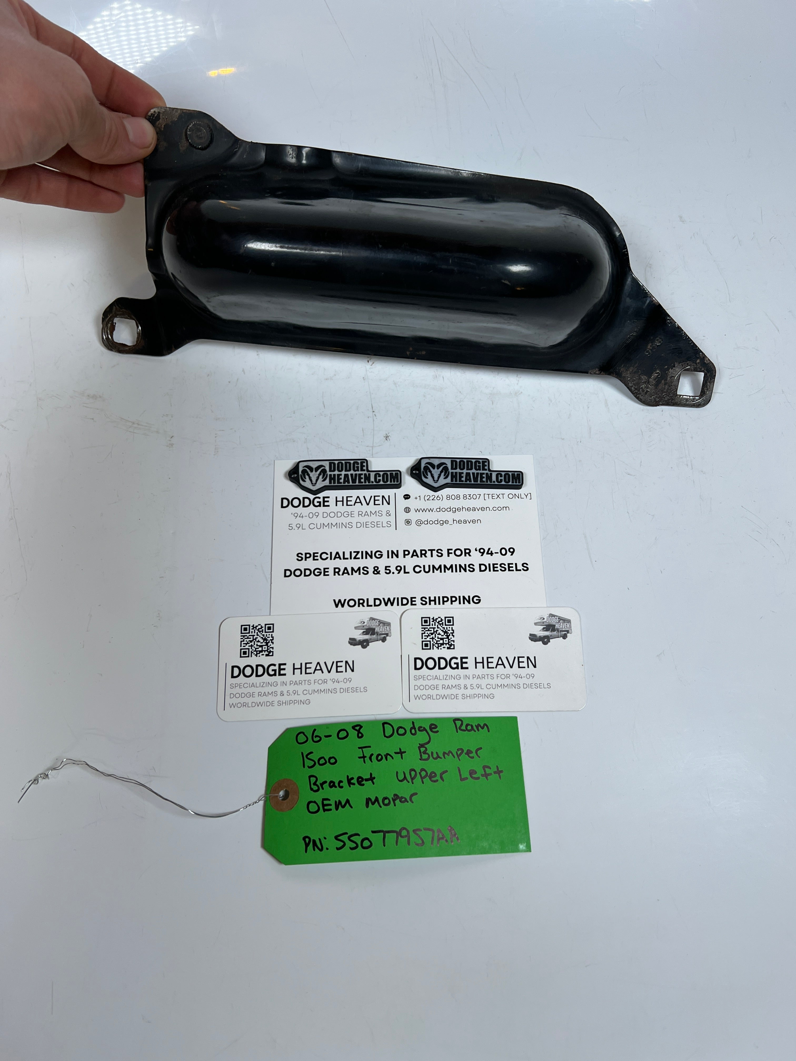 2006-2008 Dodge Ram 1500 Front Bumper Bracket Upper Left
