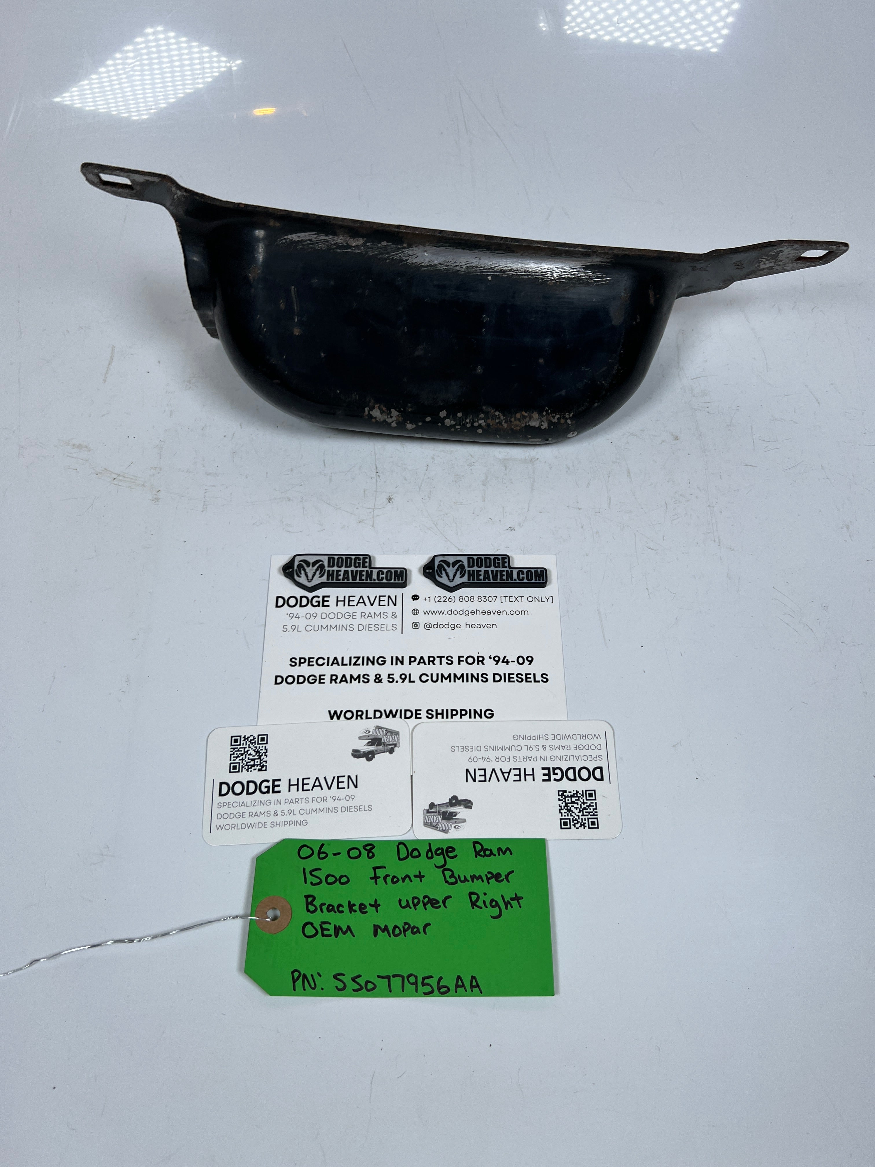 2006-2008 Dodge Ram 1500 Front Bumper Bracket Upper Right