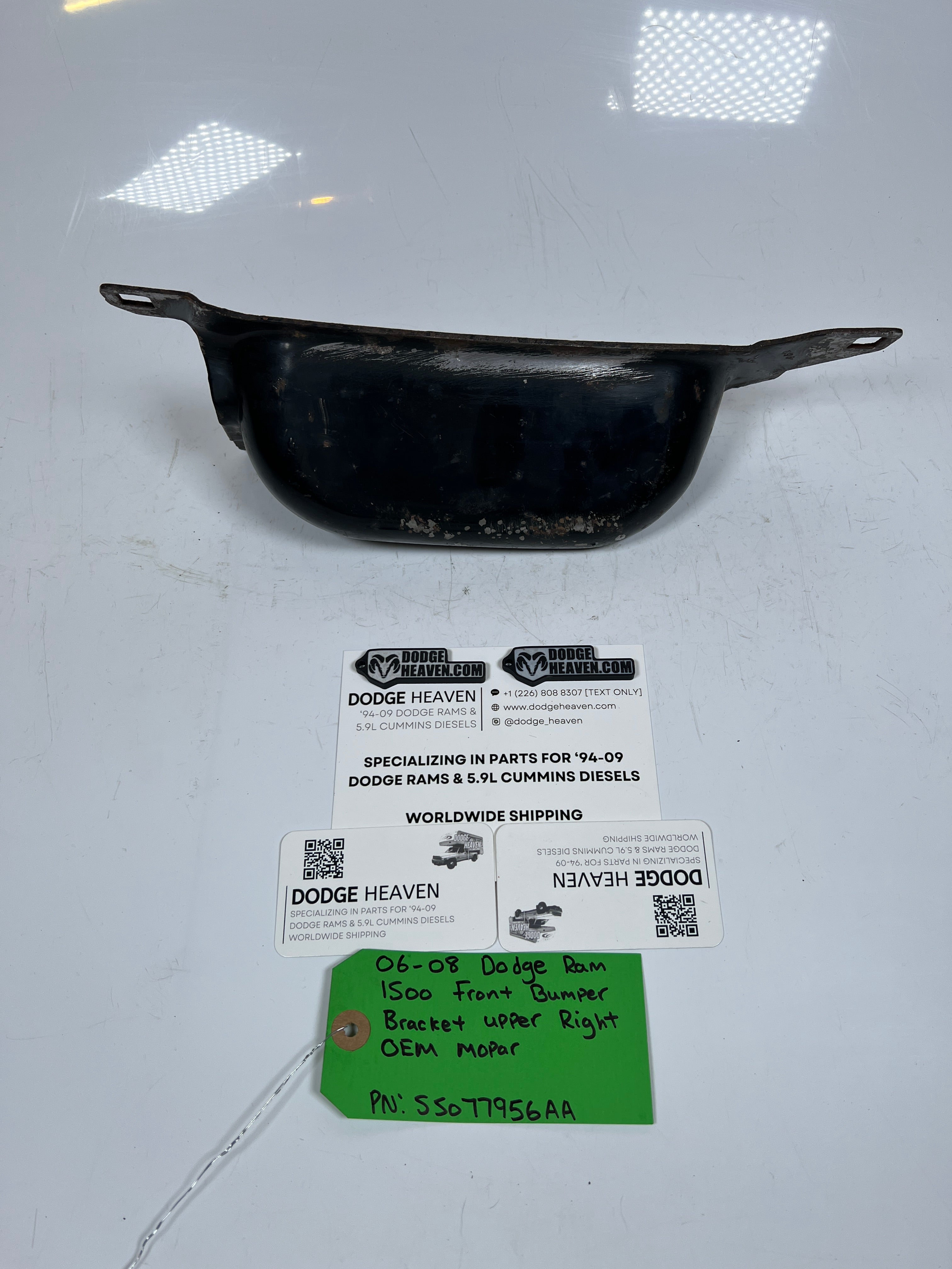 2006-2008 Dodge Ram 1500 Front Bumper Bracket Upper Right