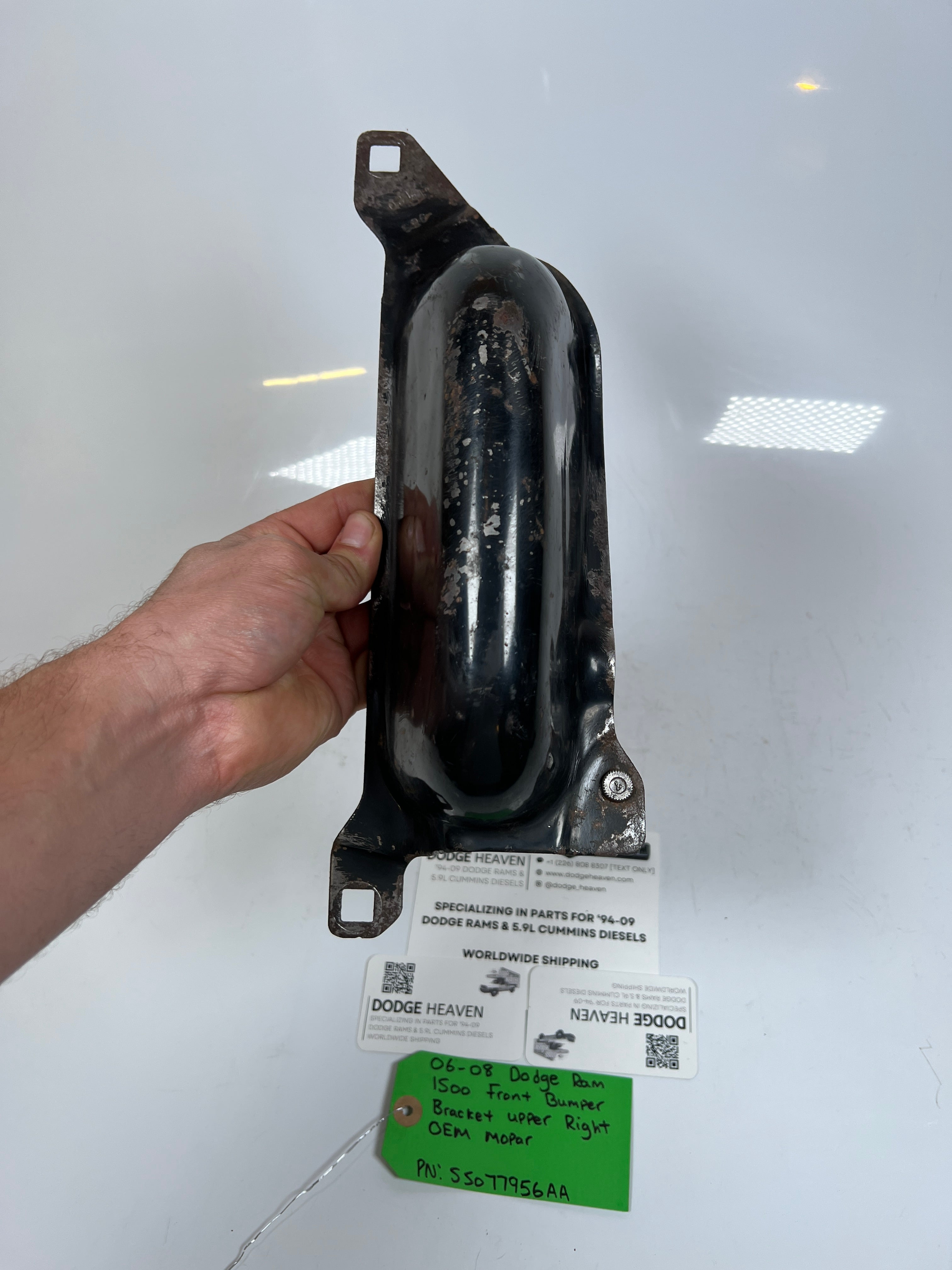 2006-2008 Dodge Ram 1500 Front Bumper Bracket Upper Right