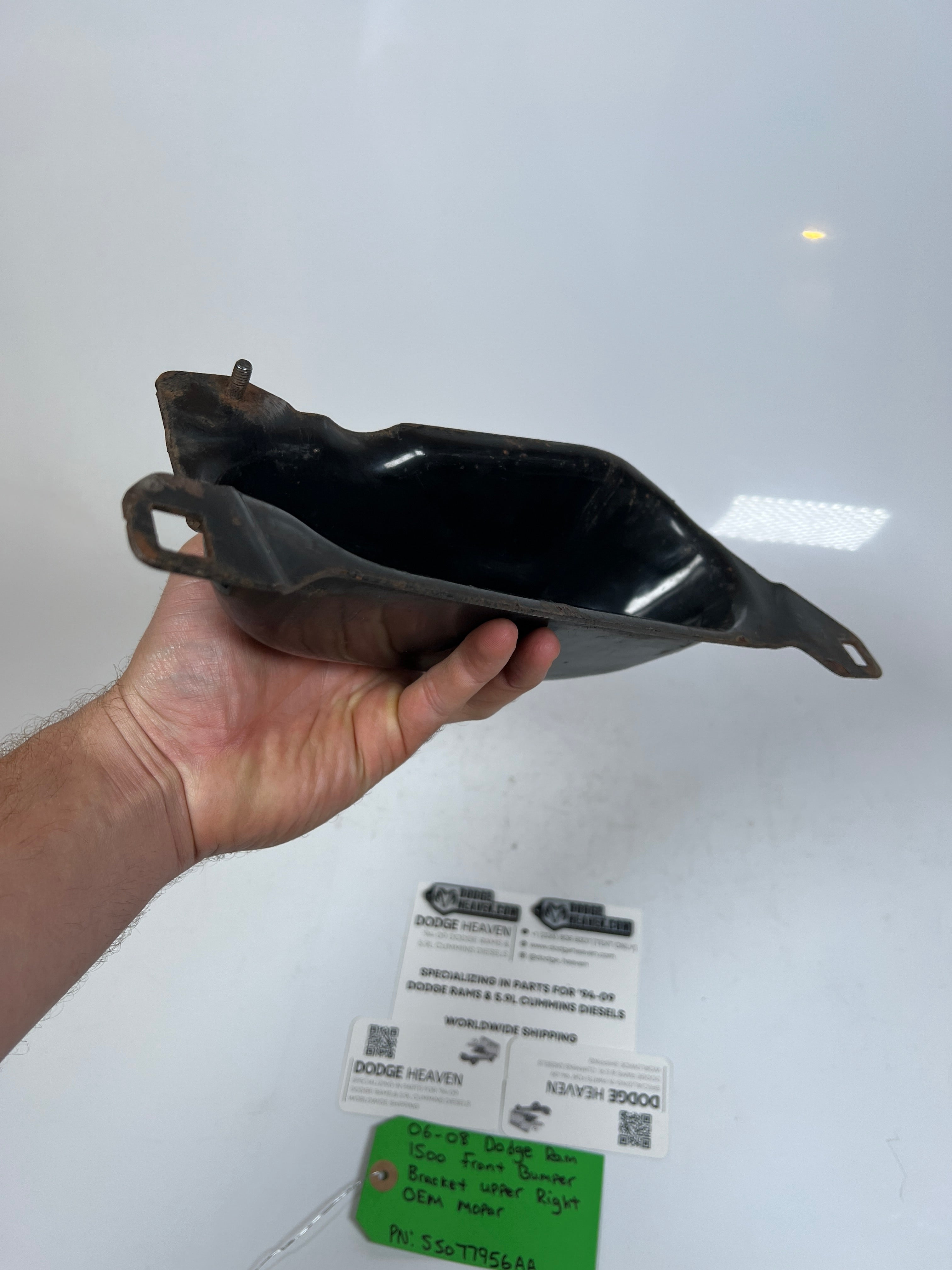 2006-2008 Dodge Ram 1500 Front Bumper Bracket Upper Right