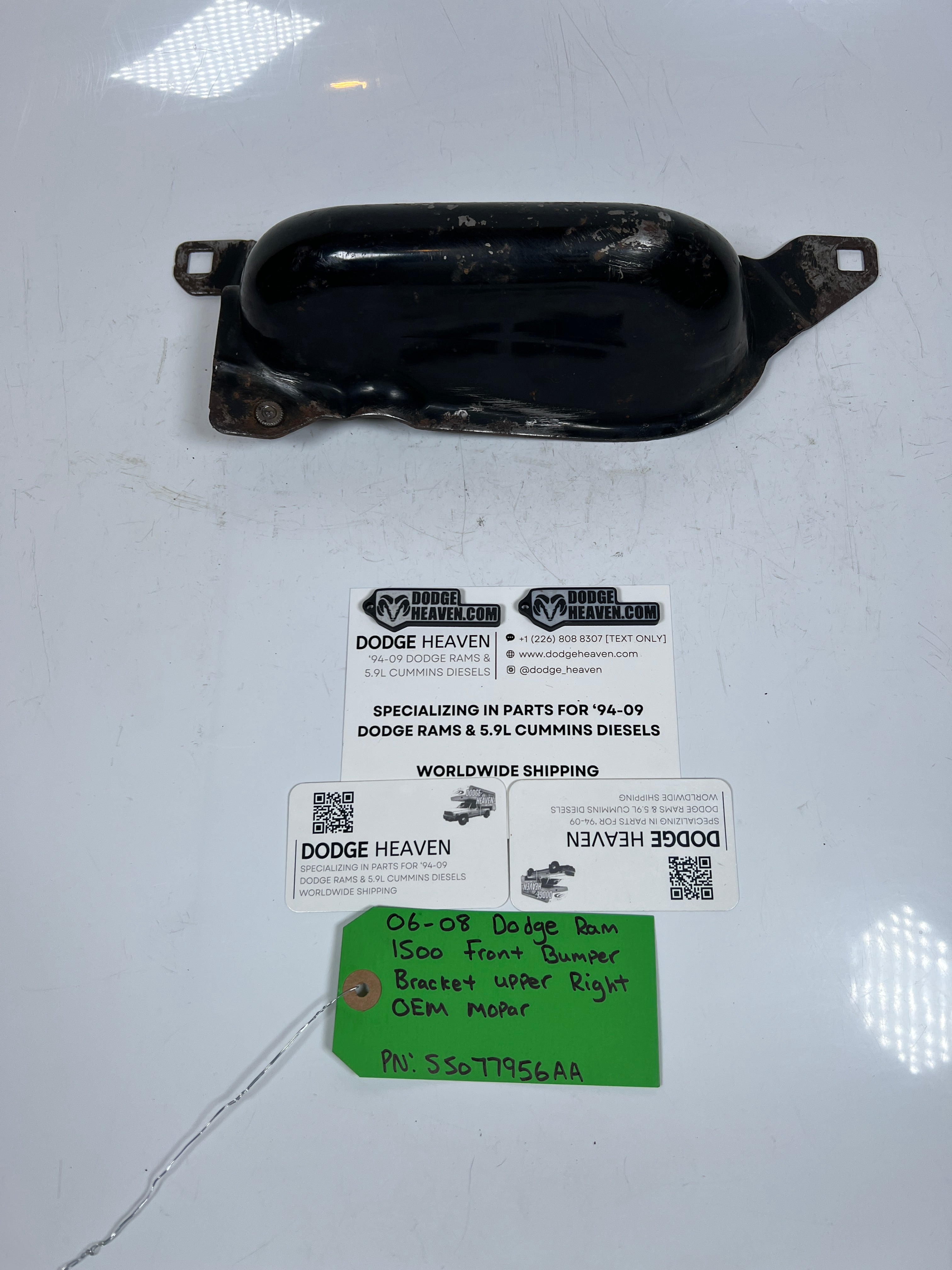 2006-2008 Dodge Ram 1500 Front Bumper Bracket Upper Right