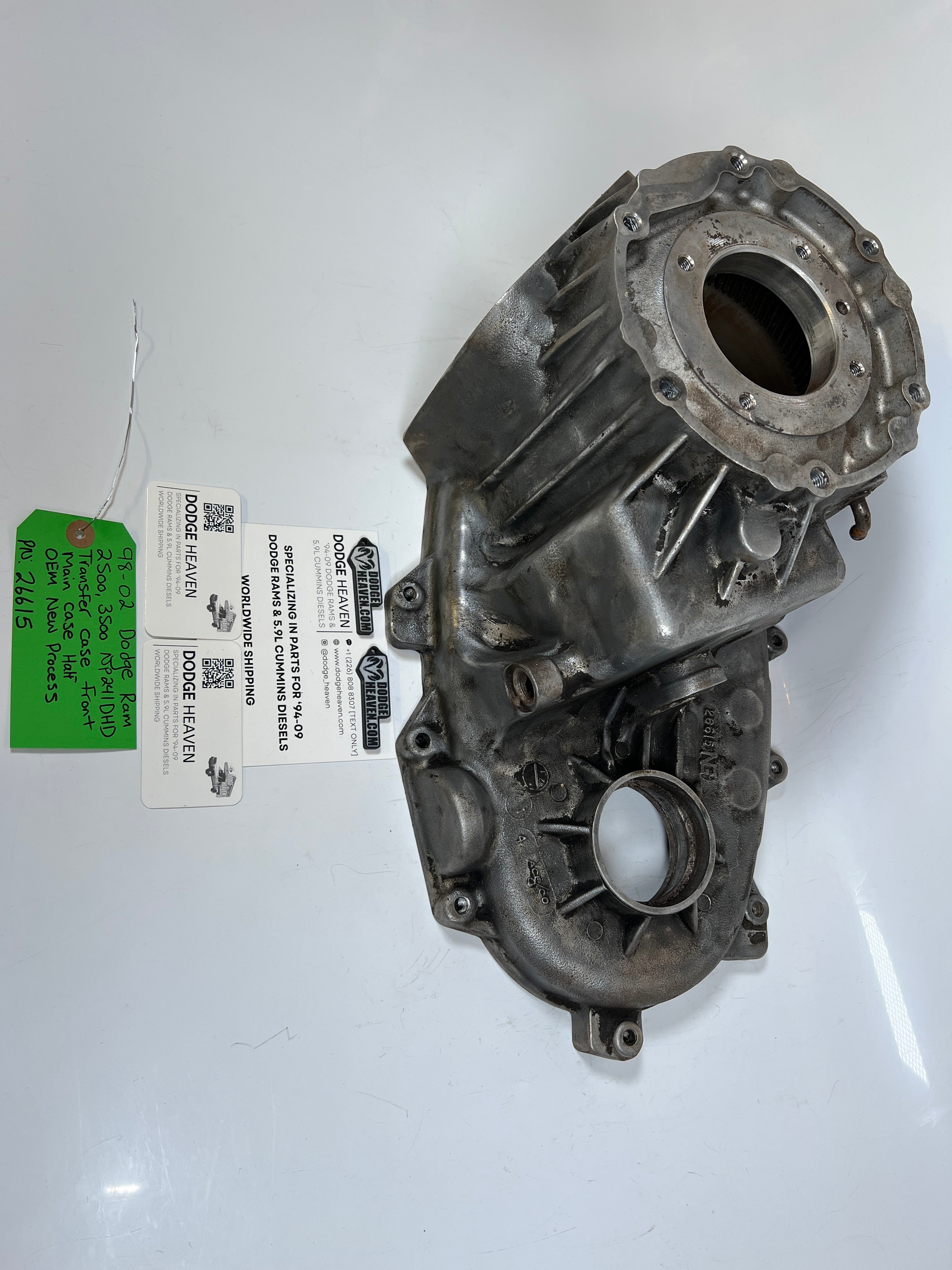 1998-2002 Dodge Ram 2500 3500 NP241DHD Transfer Case Front Main Case Half