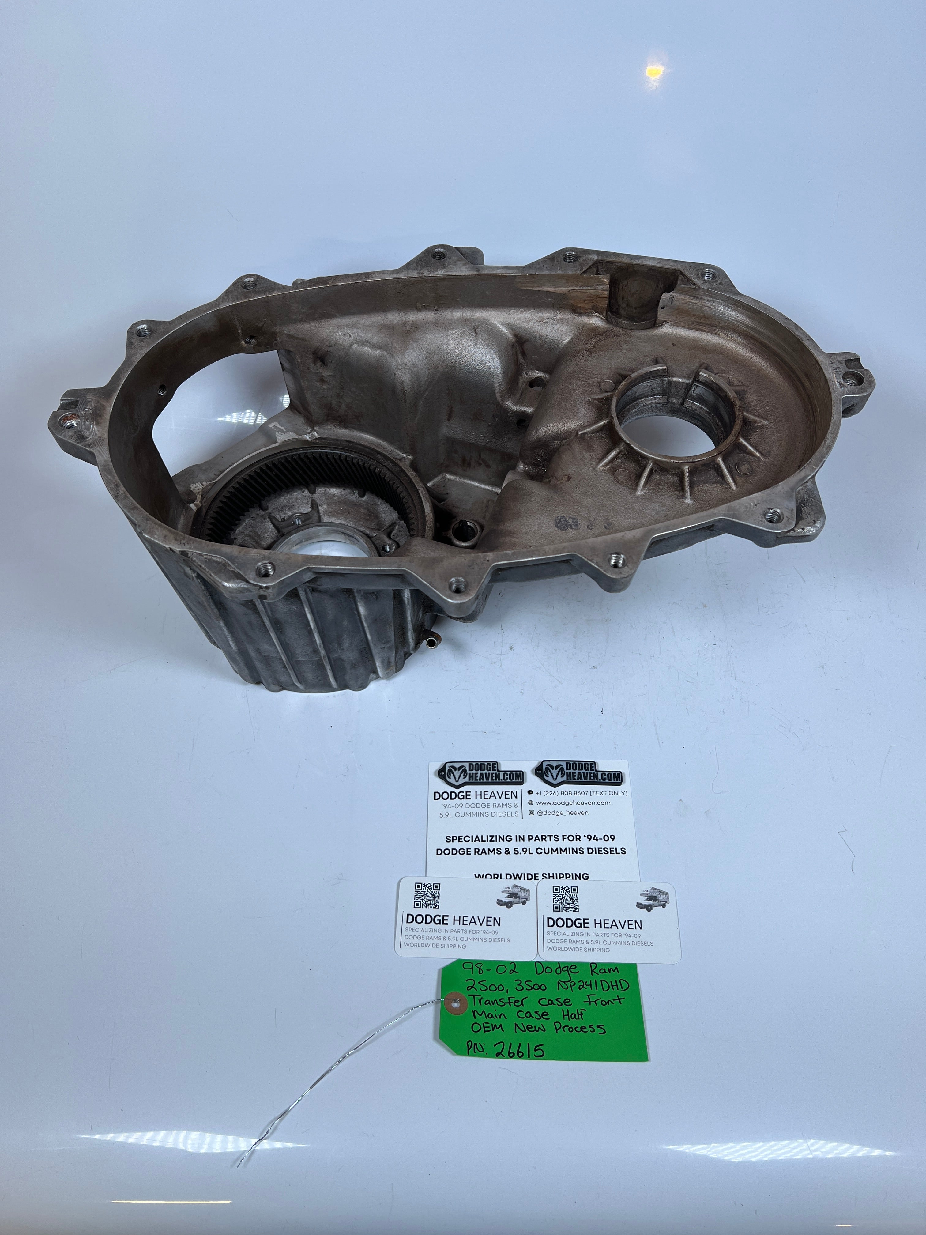 1998-2002 Dodge Ram 2500 3500 NP241DHD Transfer Case Front Main Case Half