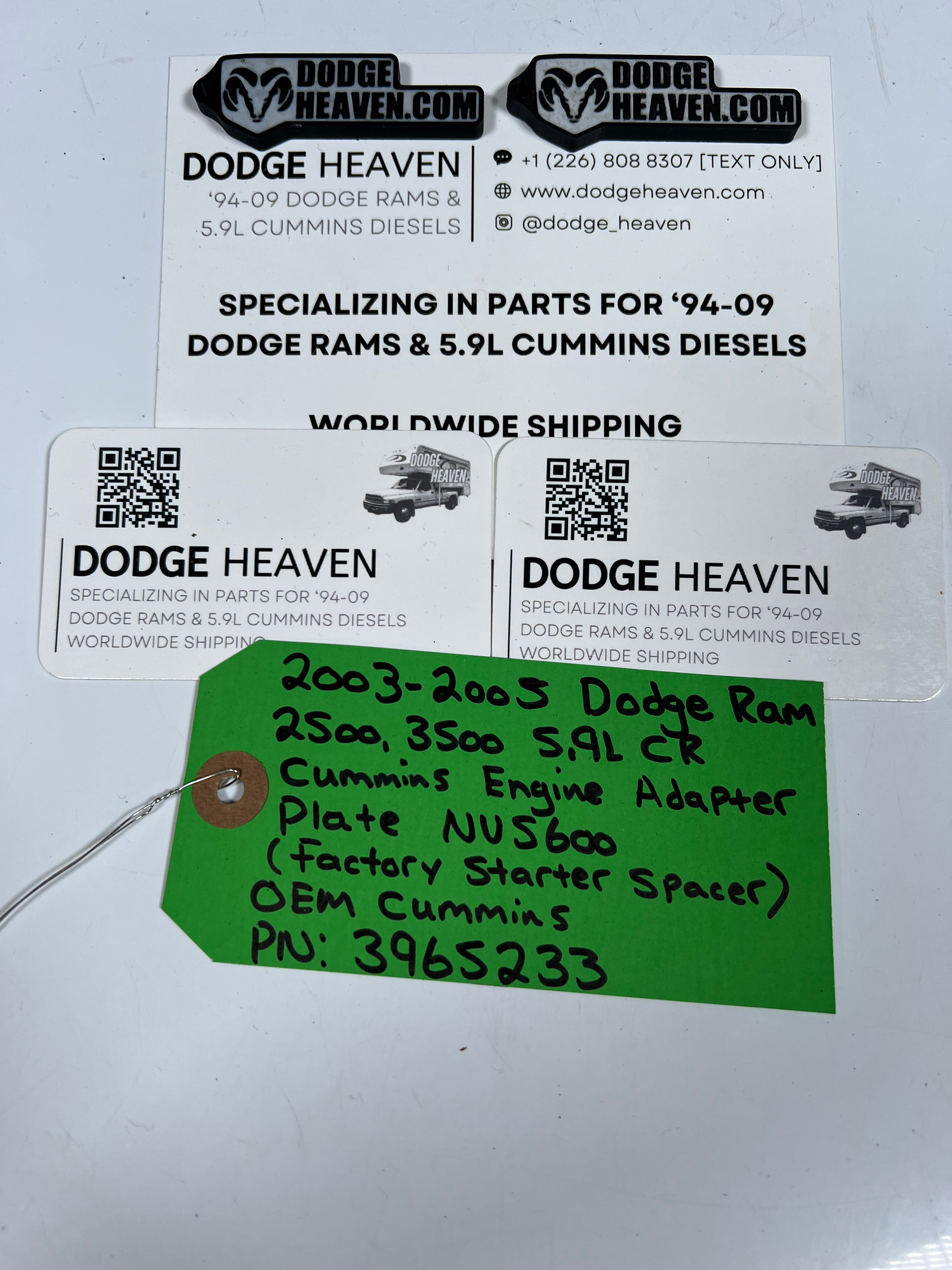 2003-2005 Dodge Ram 5.9L Cummins NV5600 Adapter Plate Housing