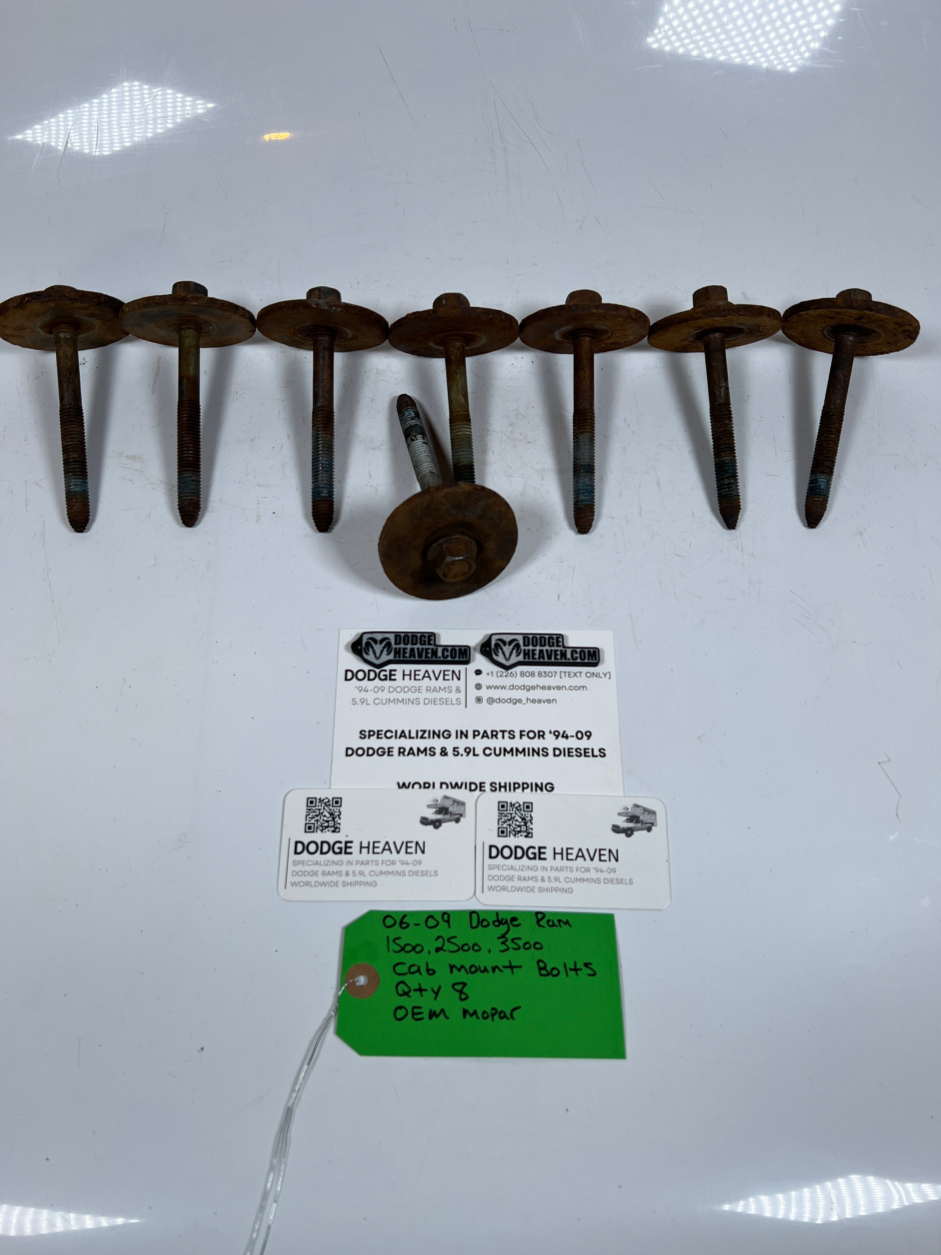 2006-2009 Dodge Ram 1500-3500 Cab / Body Mount Bolts QTY 8