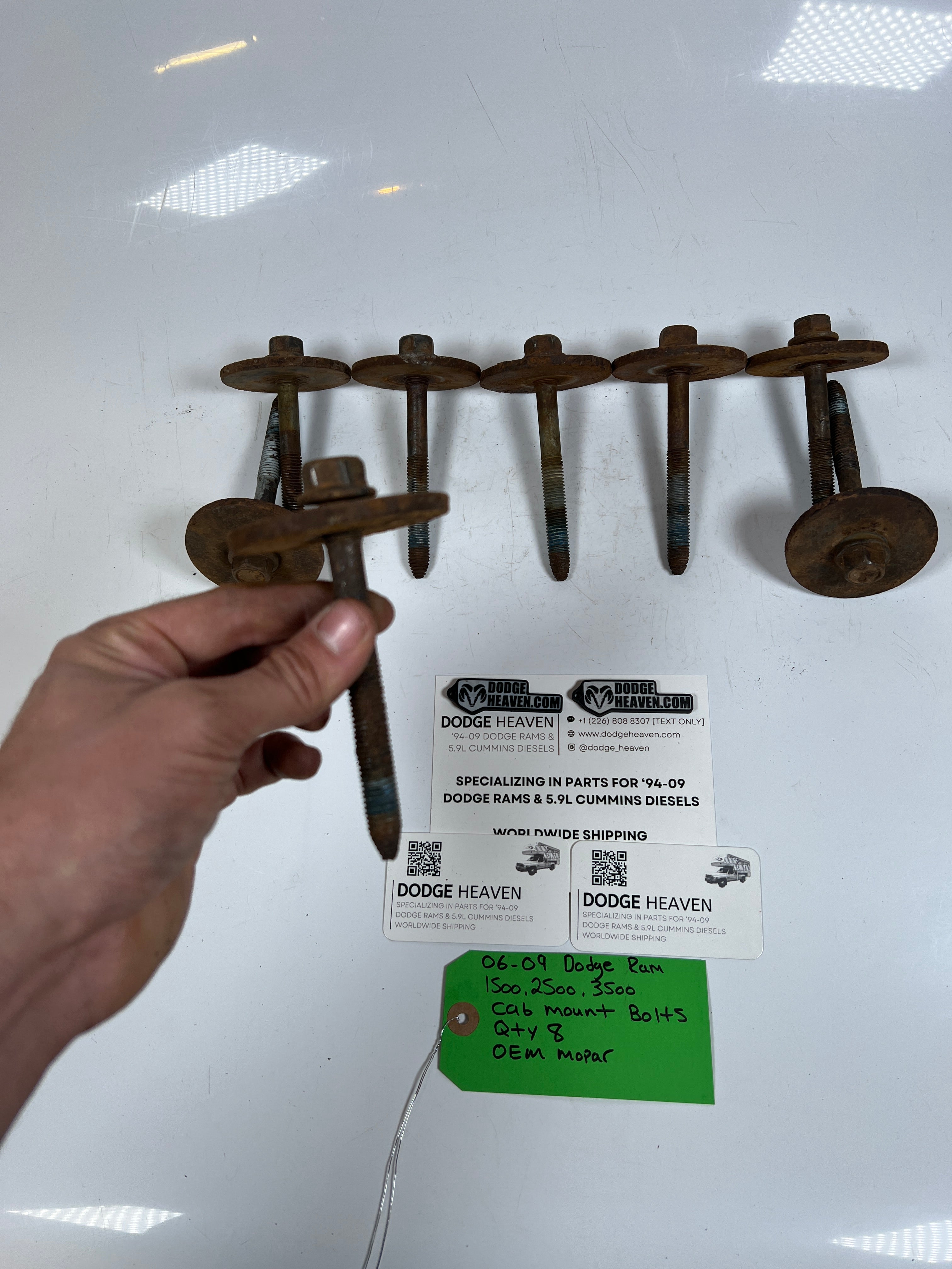 2006-2009 Dodge Ram 1500-3500 Cab / Body Mount Bolts QTY 8