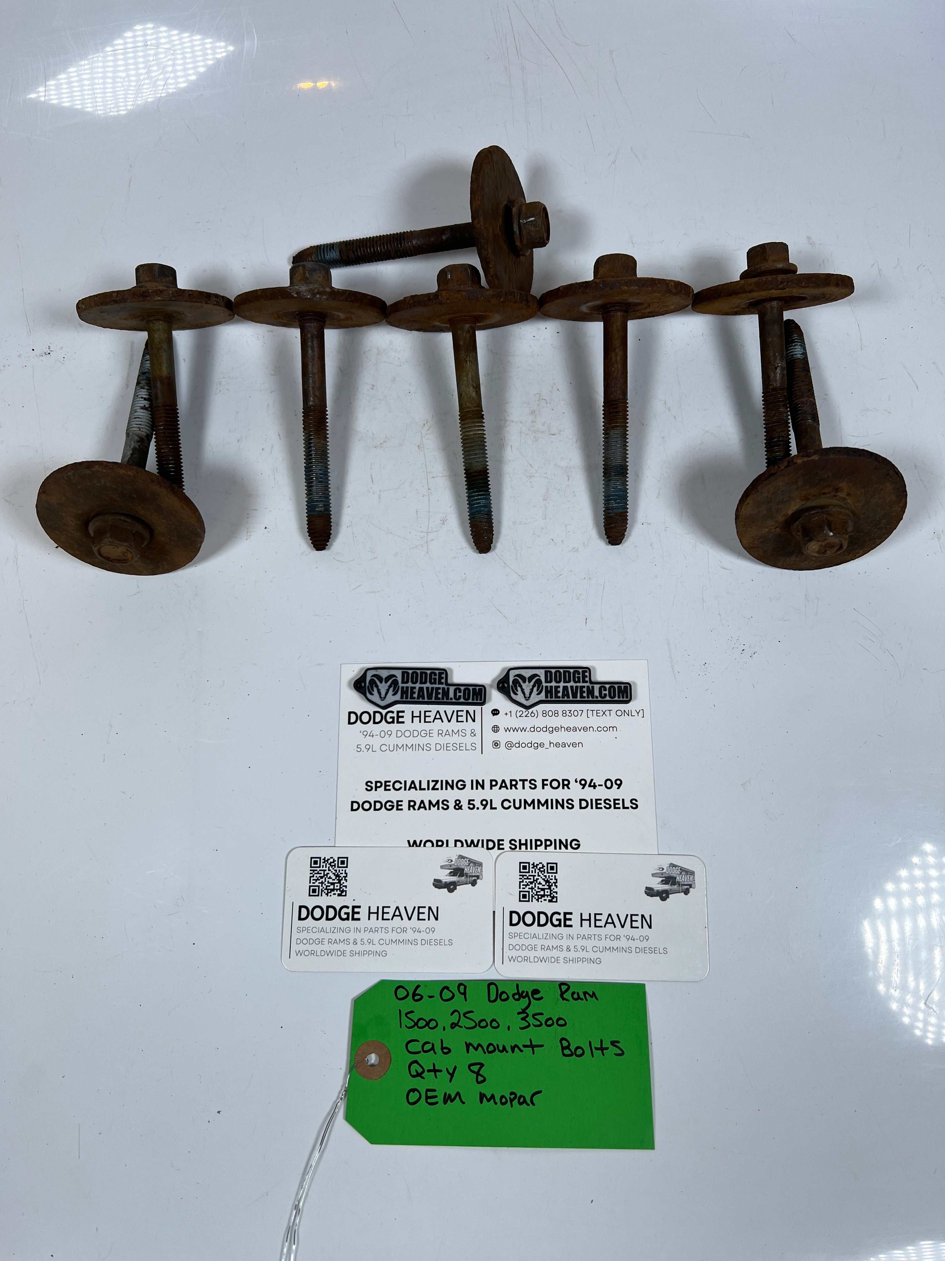 2006-2009 Dodge Ram 1500-3500 Cab / Body Mount Bolts QTY 8