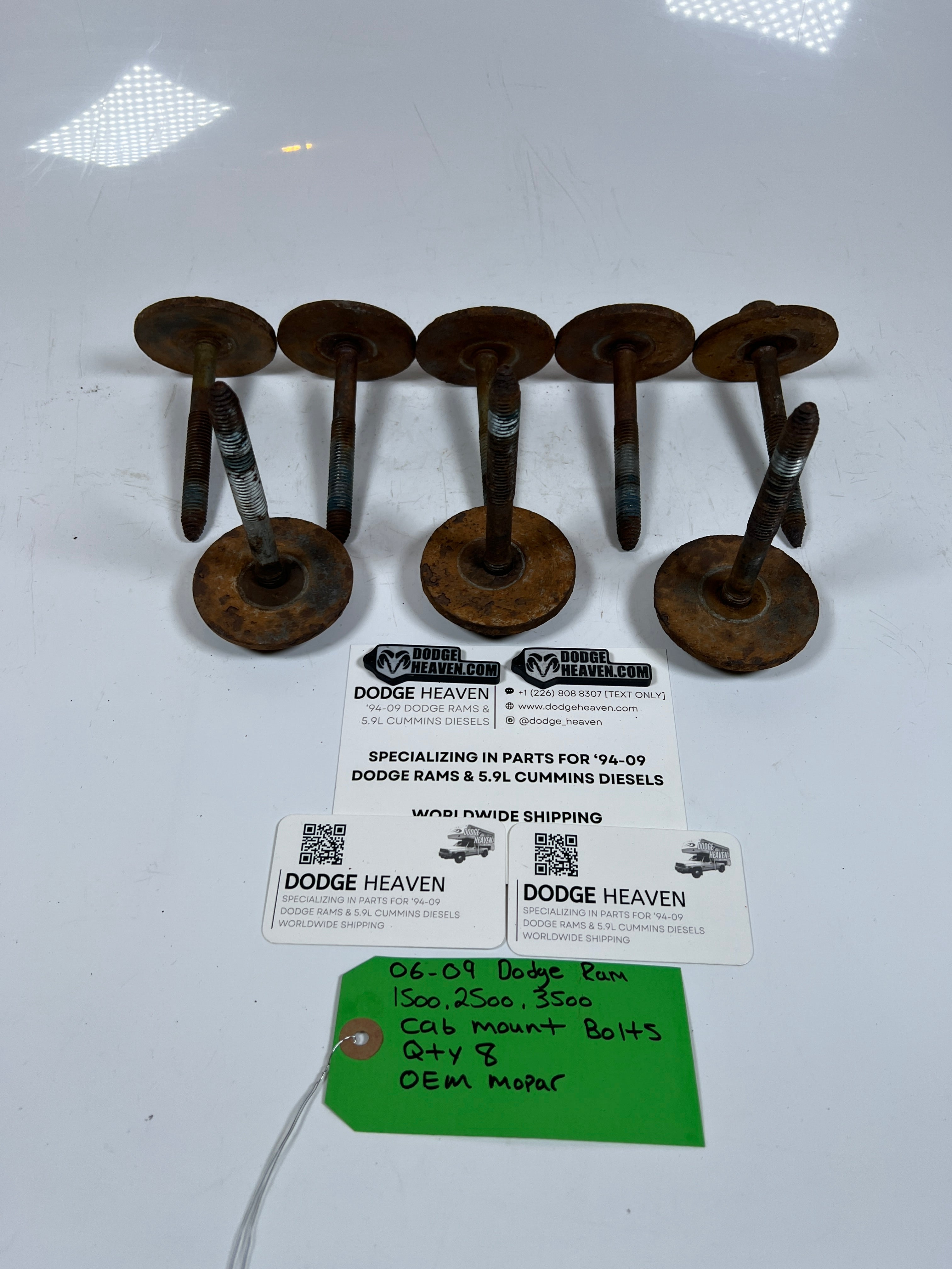 2006-2009 Dodge Ram 1500-3500 Cab / Body Mount Bolts QTY 8