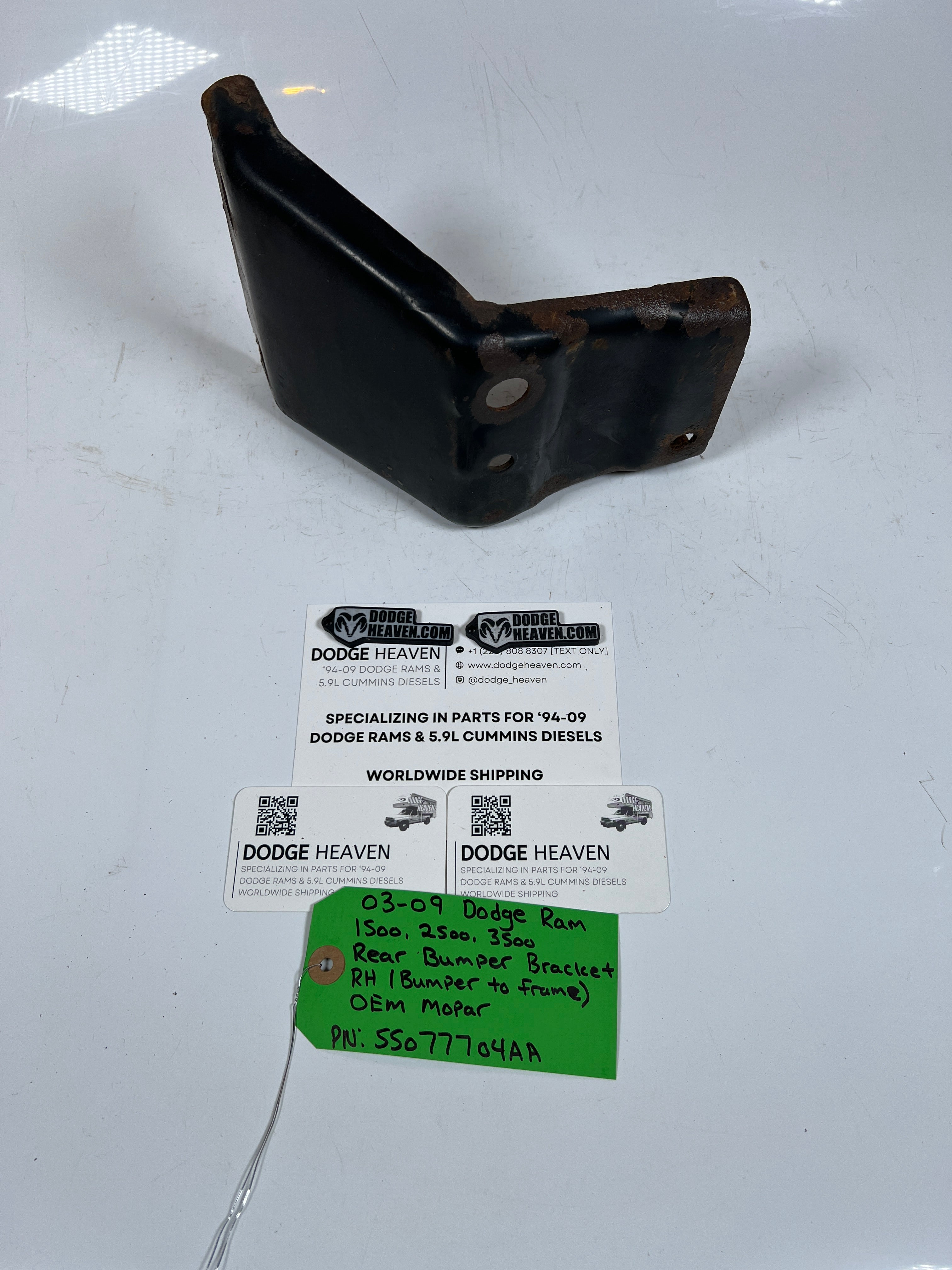 2003-2009 Dodge ram 1500 2500 3500 Rear Bumper Bracket RH