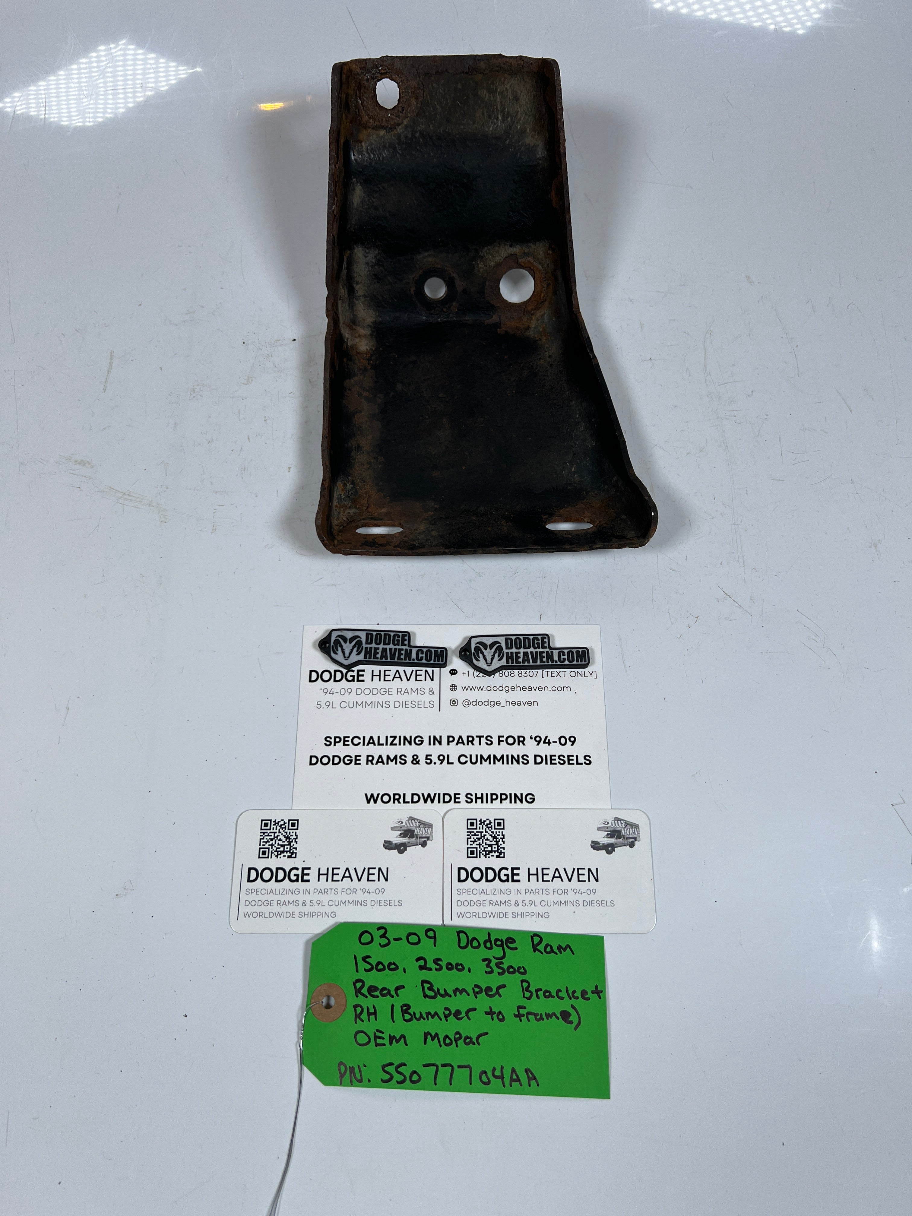 2003-2009 Dodge ram 1500 2500 3500 Rear Bumper Bracket RH