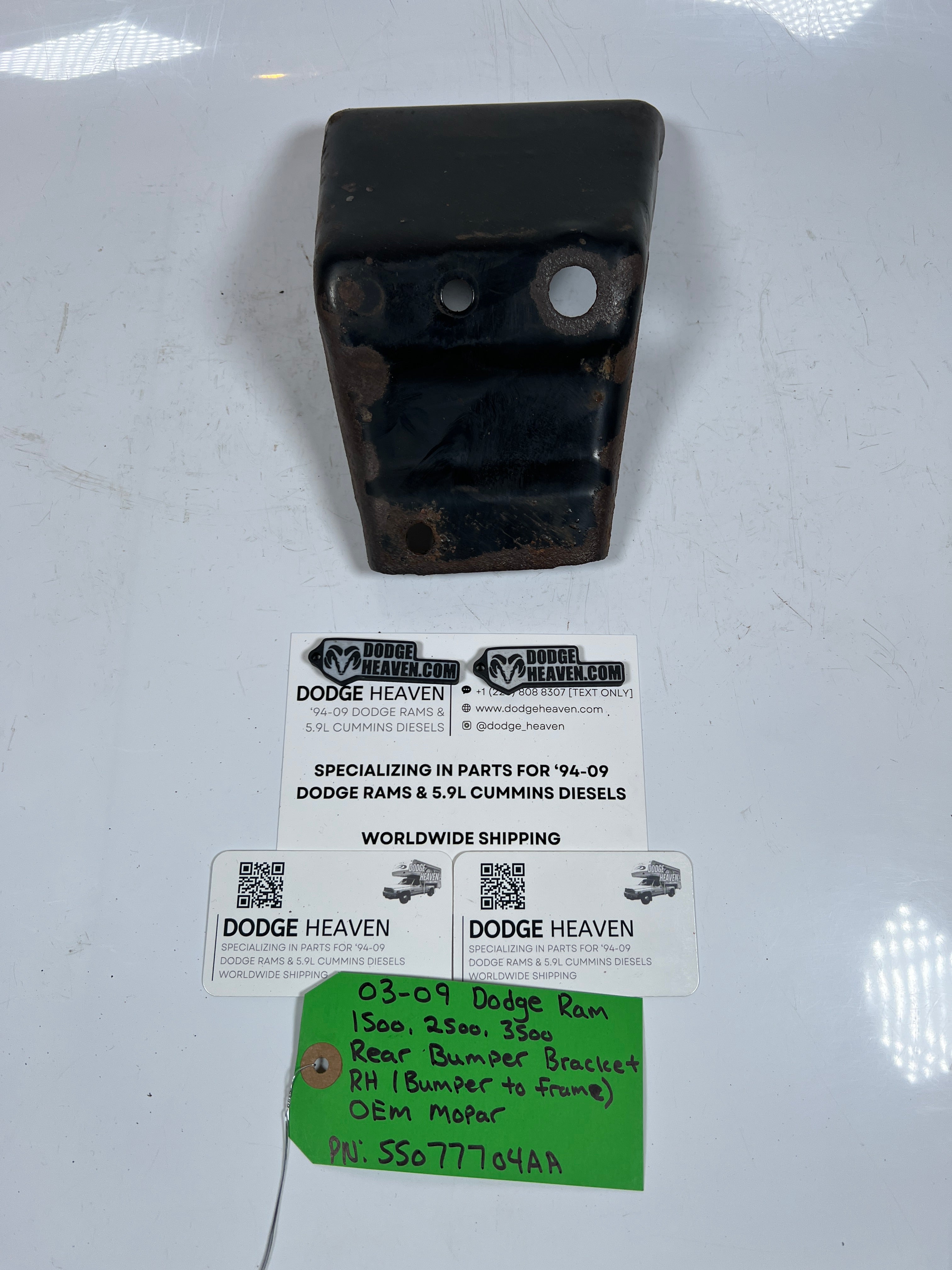 2003-2009 Dodge ram 1500 2500 3500 Rear Bumper Bracket RH