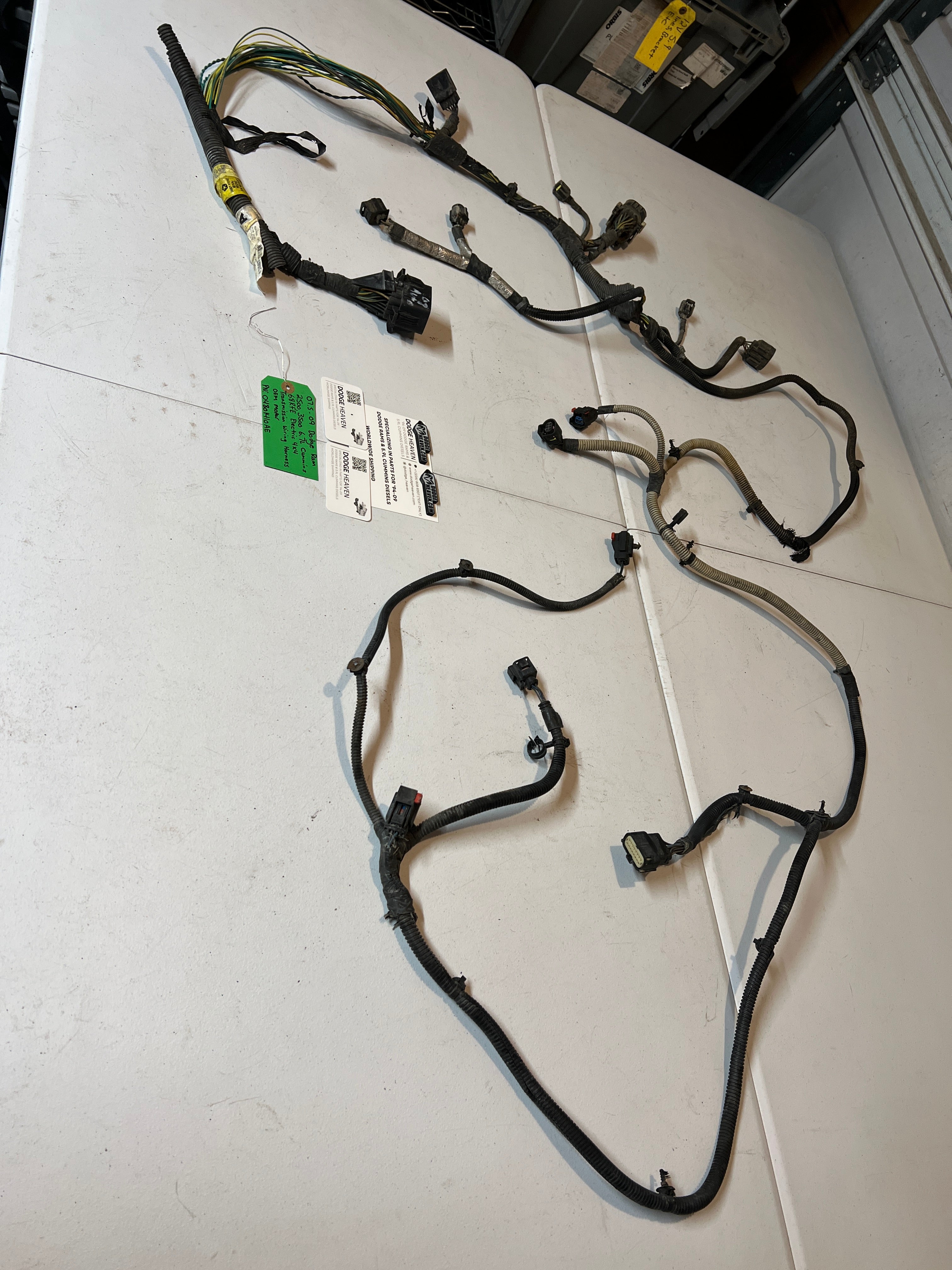 2007.5-2009 Dodge Ram 6.7L Cummins 68RFE Transmission Wiring Harness